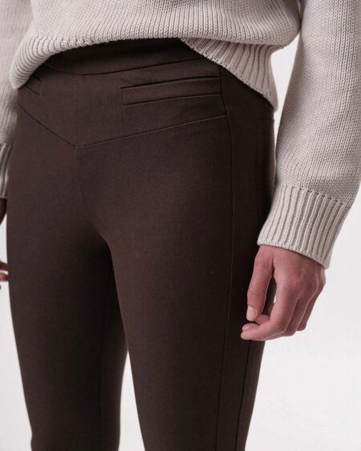 LANIUS Slim Fit Hose aus Bio-Baumwolle – Ansicht 3