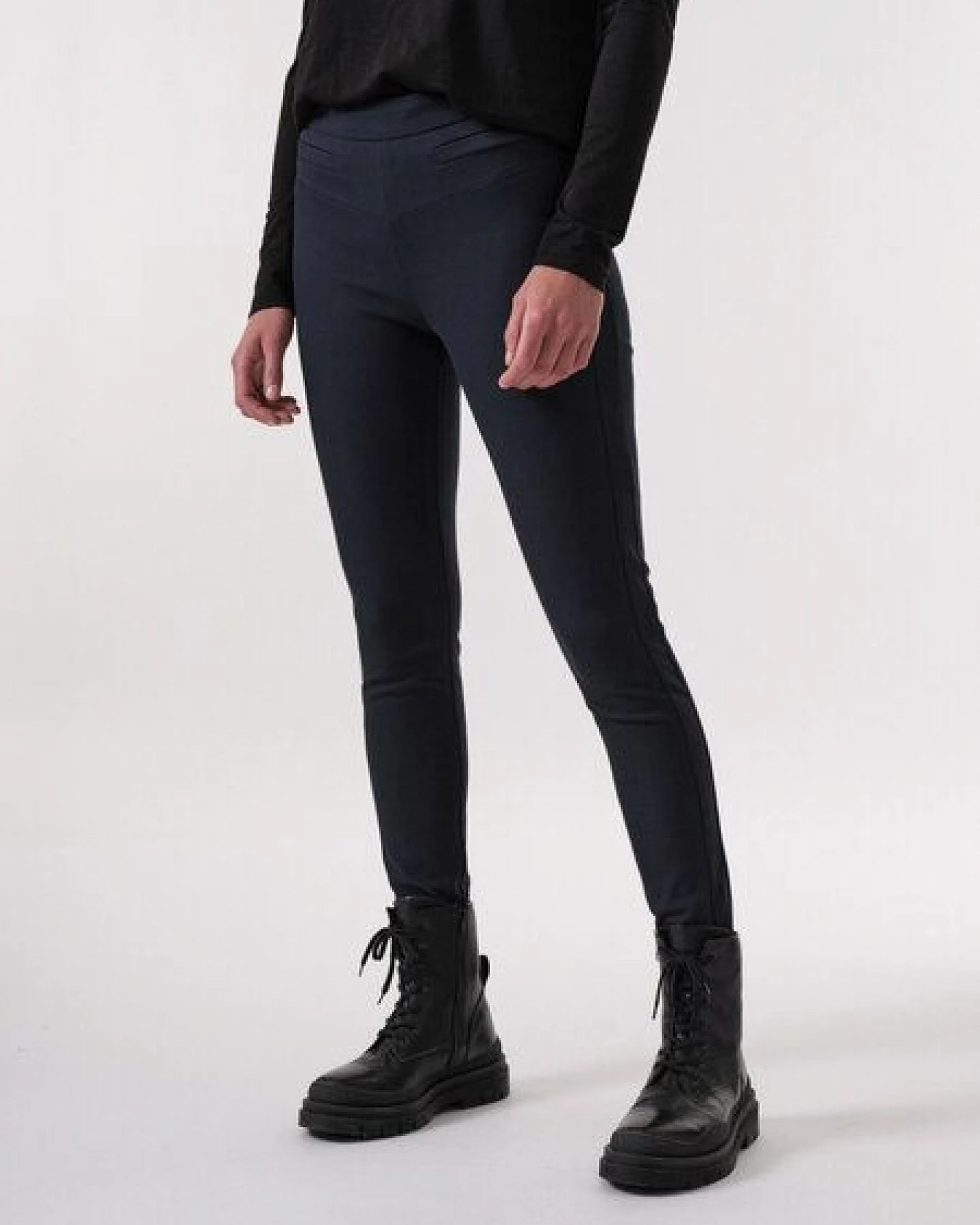 LANIUS Slim Fit Hose aus Bio-Baumwolle – Ansicht 2