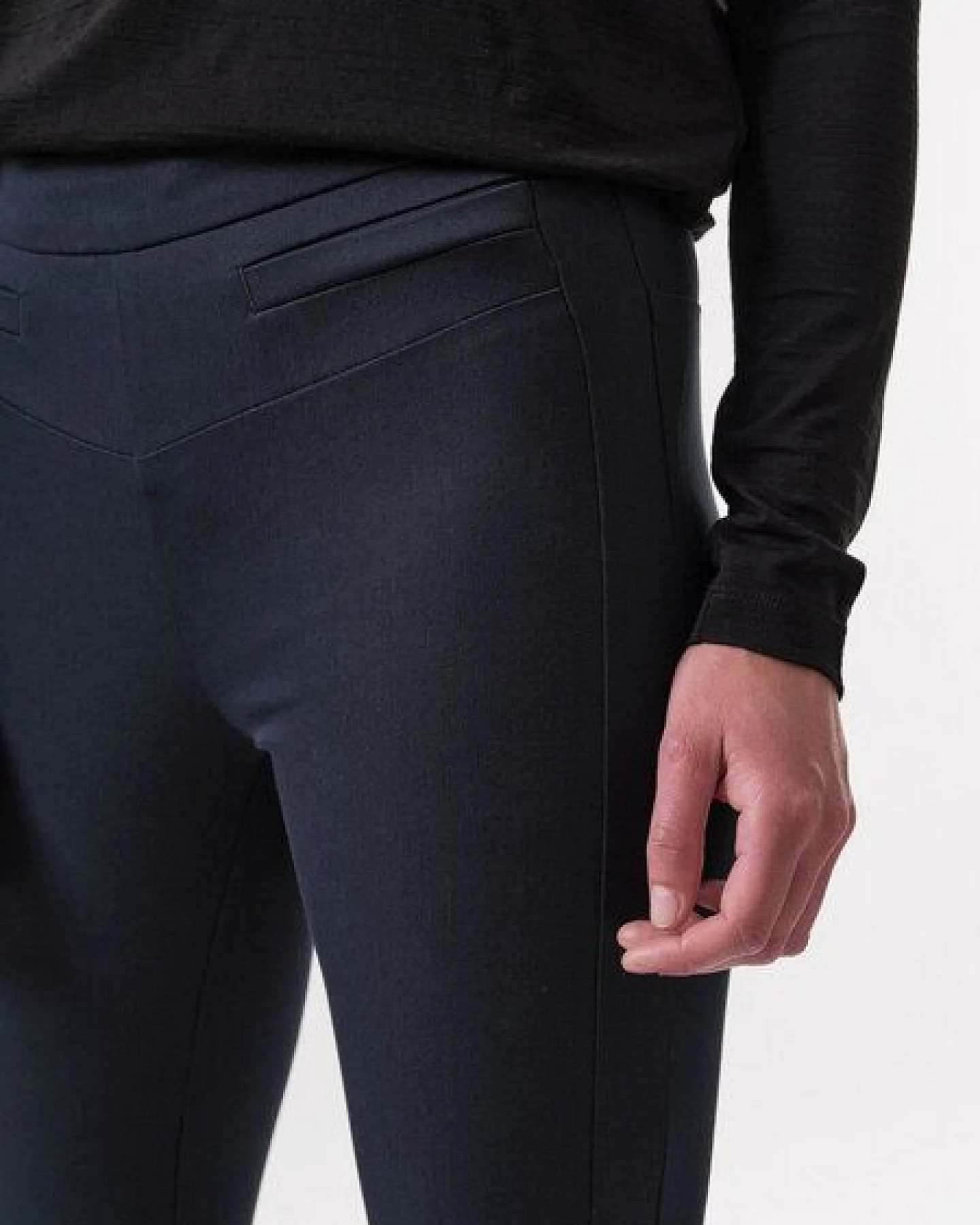 LANIUS Slim Fit Hose aus Bio-Baumwolle – Ansicht 3