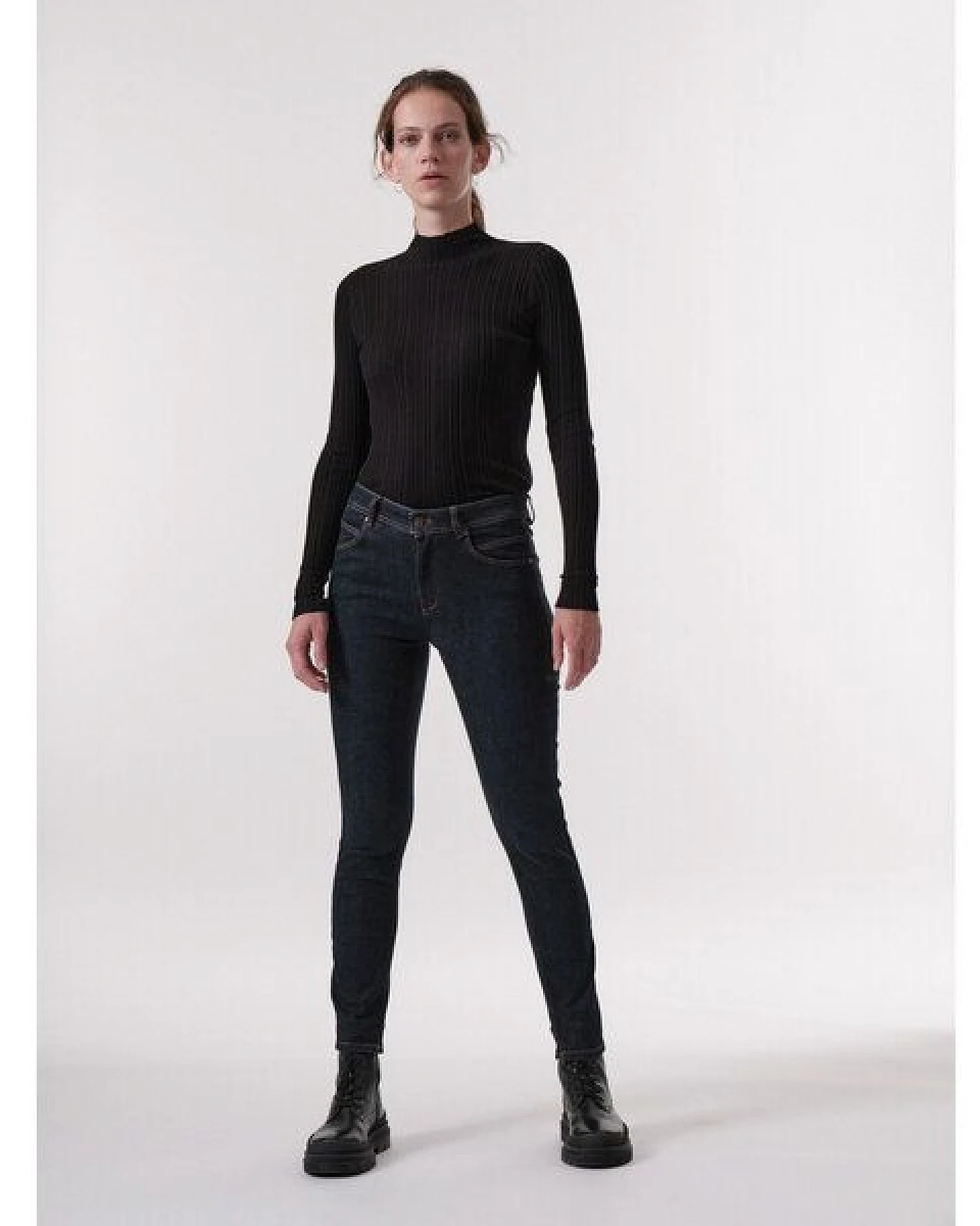 LANIUS High Waist Jeans aus Bio-Baumwolle – Ansicht 3