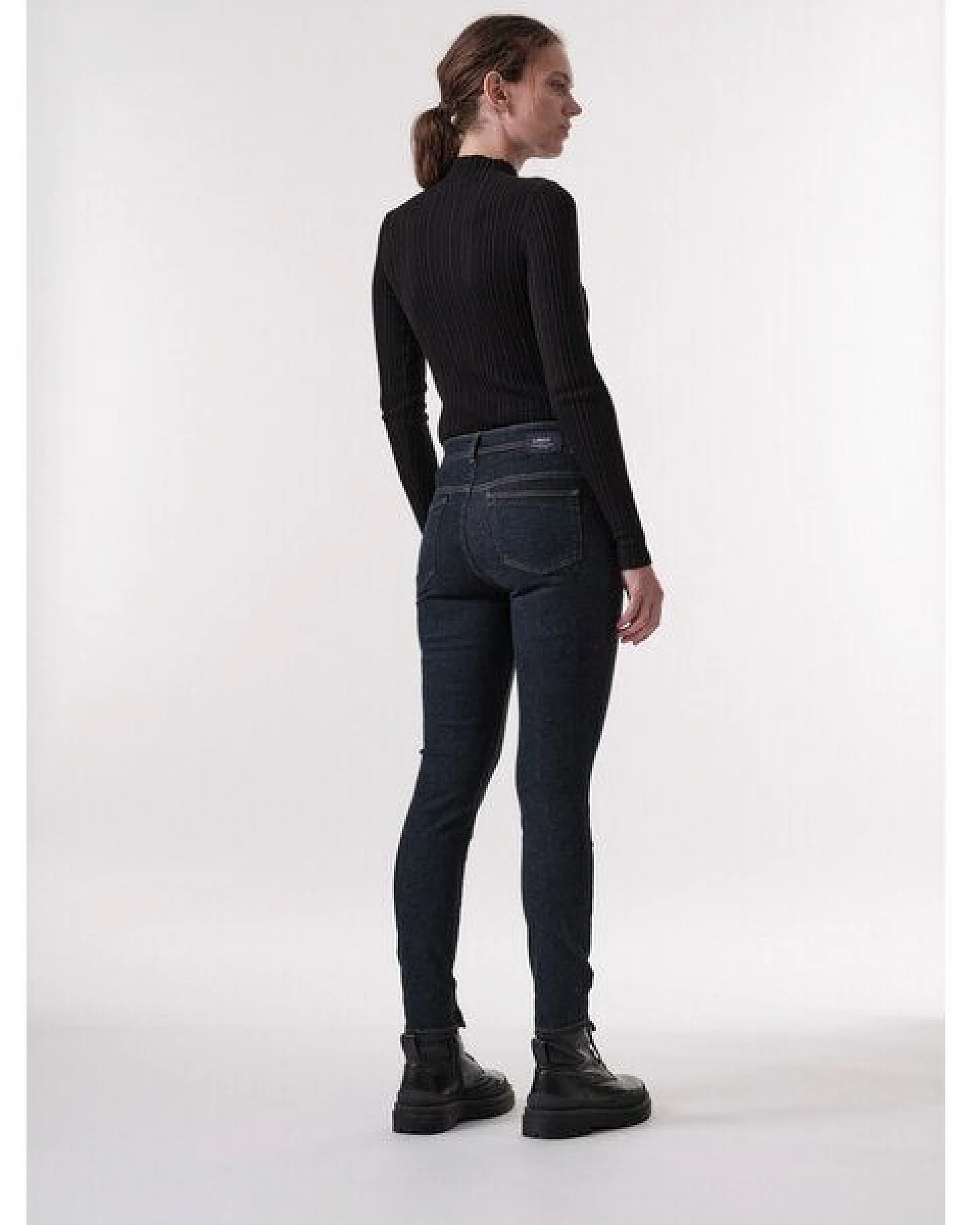 LANIUS High Waist Jeans aus Bio-Baumwolle – Ansicht 4