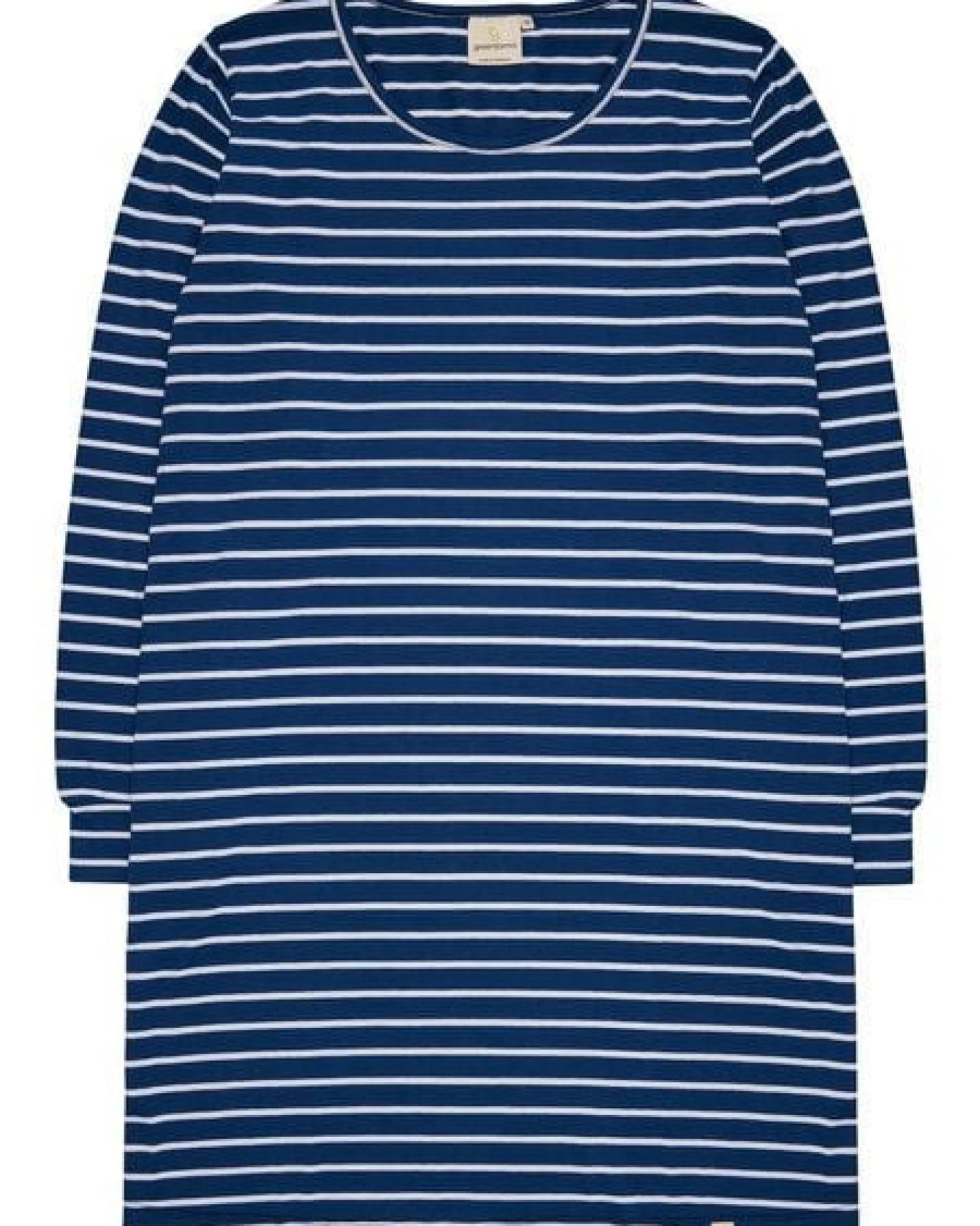 greenjama Damen Sleepshirt Ringel, GOTS-zertifiziert – Ansicht 4
