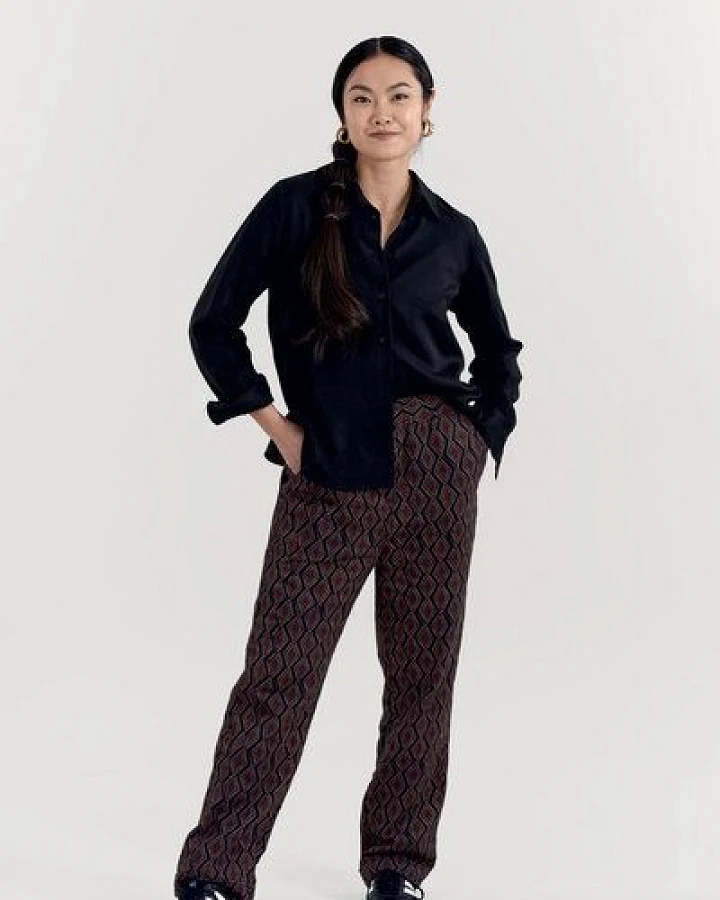 Komodo Longsleeve Bluse Kenji aus Tencel