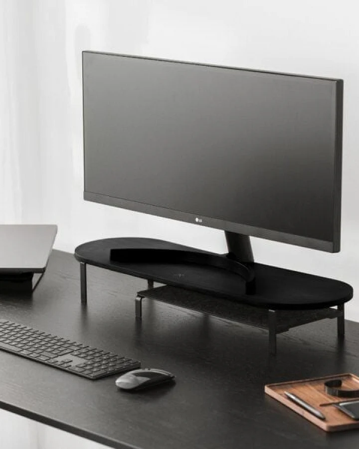Woodcessories Monitorständer aus nachhaltigem Holz