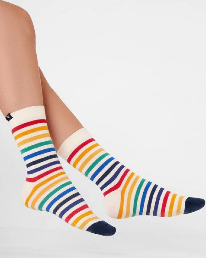 Natural Vibes Bunte Socken Bio GOTS