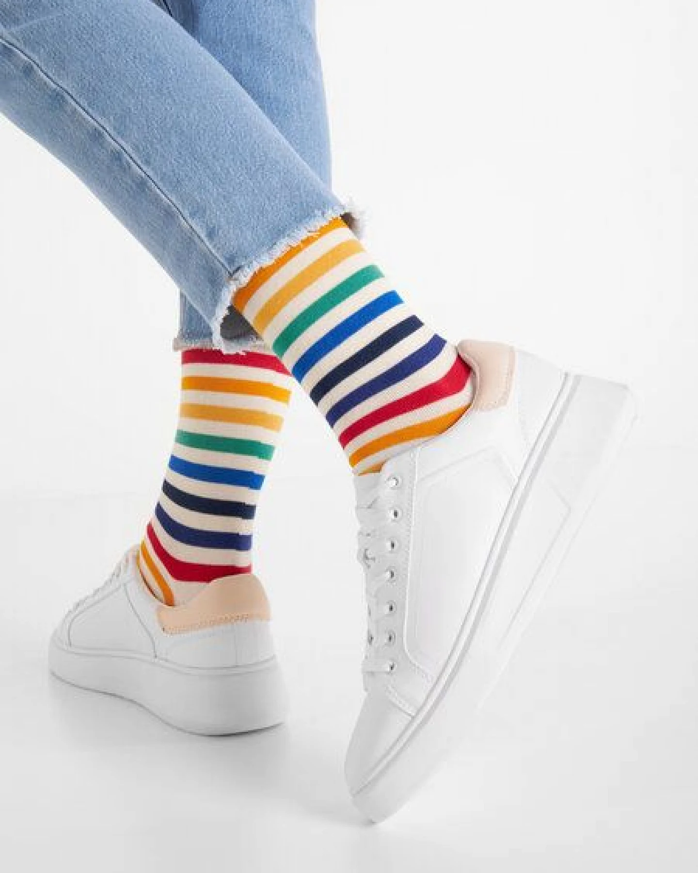 Natural Vibes Bunte Socken Bio GOTS – Ansicht 3