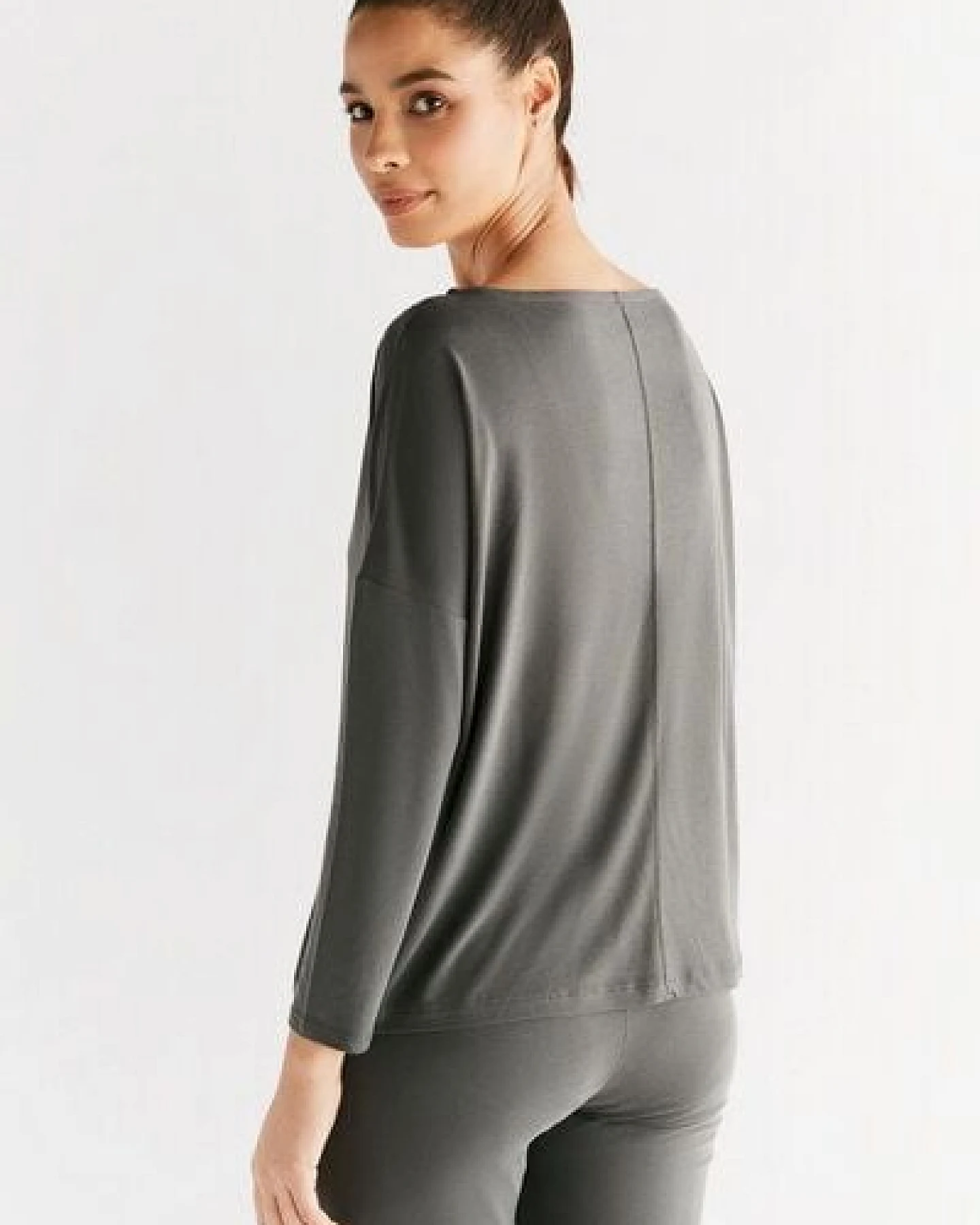 "True North" Damen Yogashirt aus TENCEL Modal – Ansicht 4