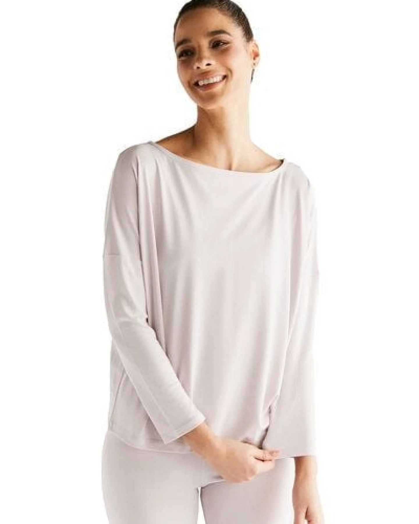 "True North" Damen Yogashirt aus TENCEL Modal – Ansicht 2