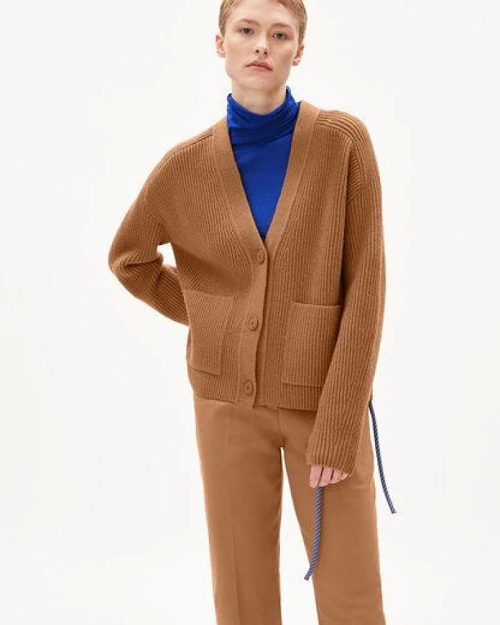 ARMEDANGELS NAOKAA - Damen Cardigan Loose Fit aus Bio-Woll-Mix (recycled)