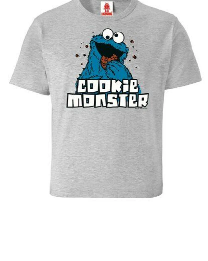 LOGOSH!RT LOGOSHIRT - Sesamstrasse - Krümelmonster "Cookie Monster" - Kinder