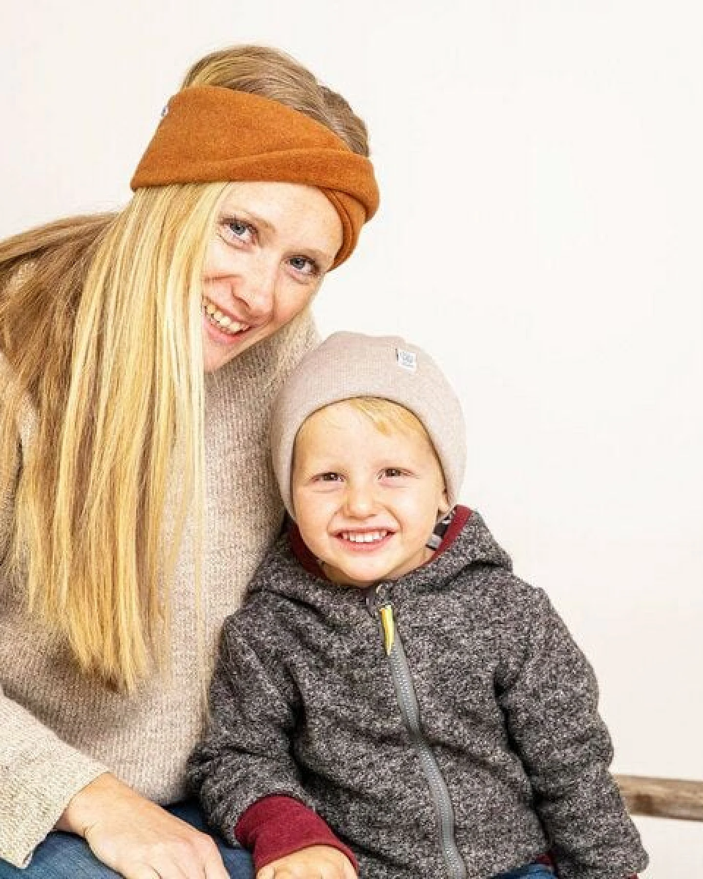 obumi Beanie Feinstrick aus Bio Baumwolle – Ansicht 3