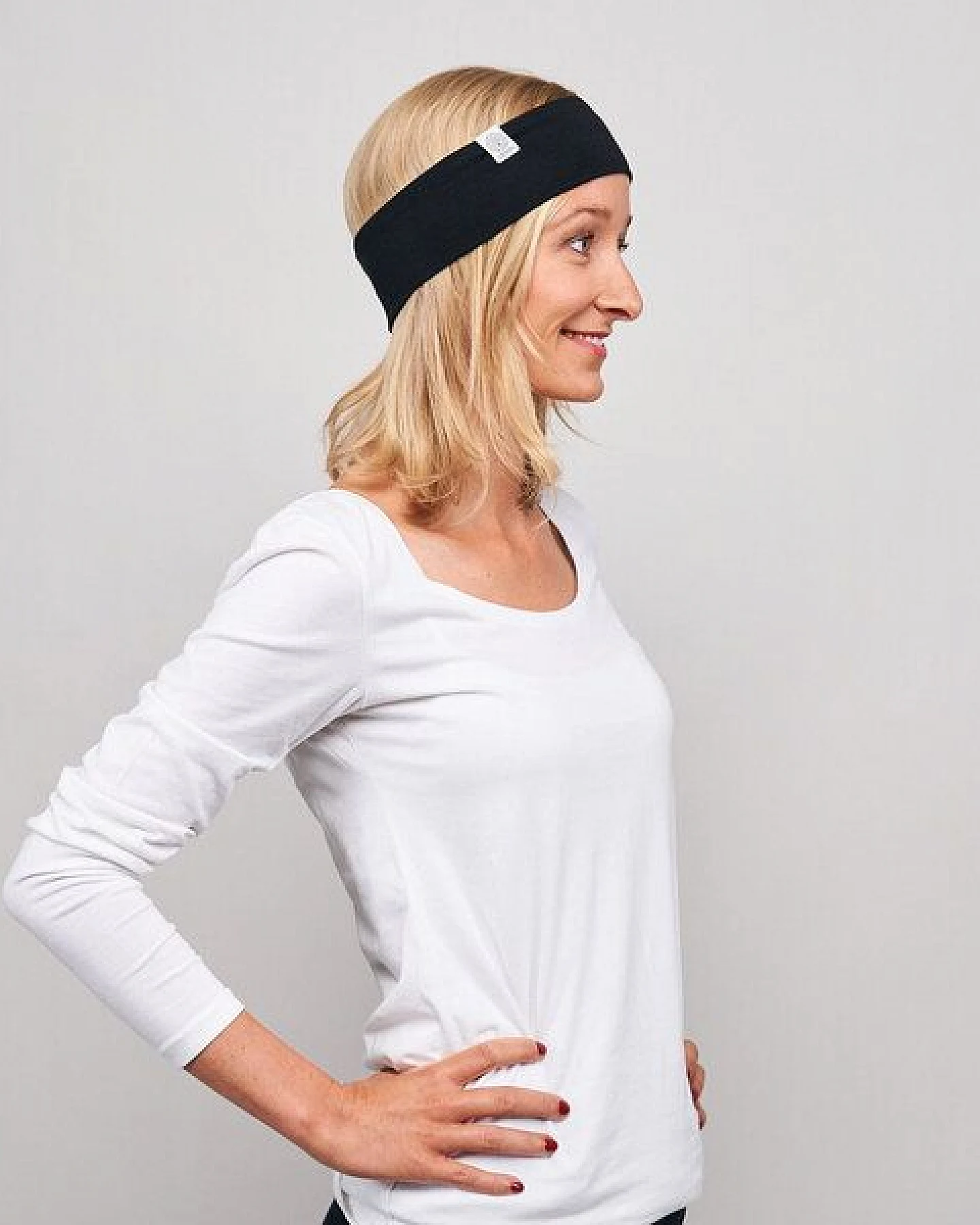 obumi Stirnband Classic Schmal aus TENCEL Modal – Ansicht 2