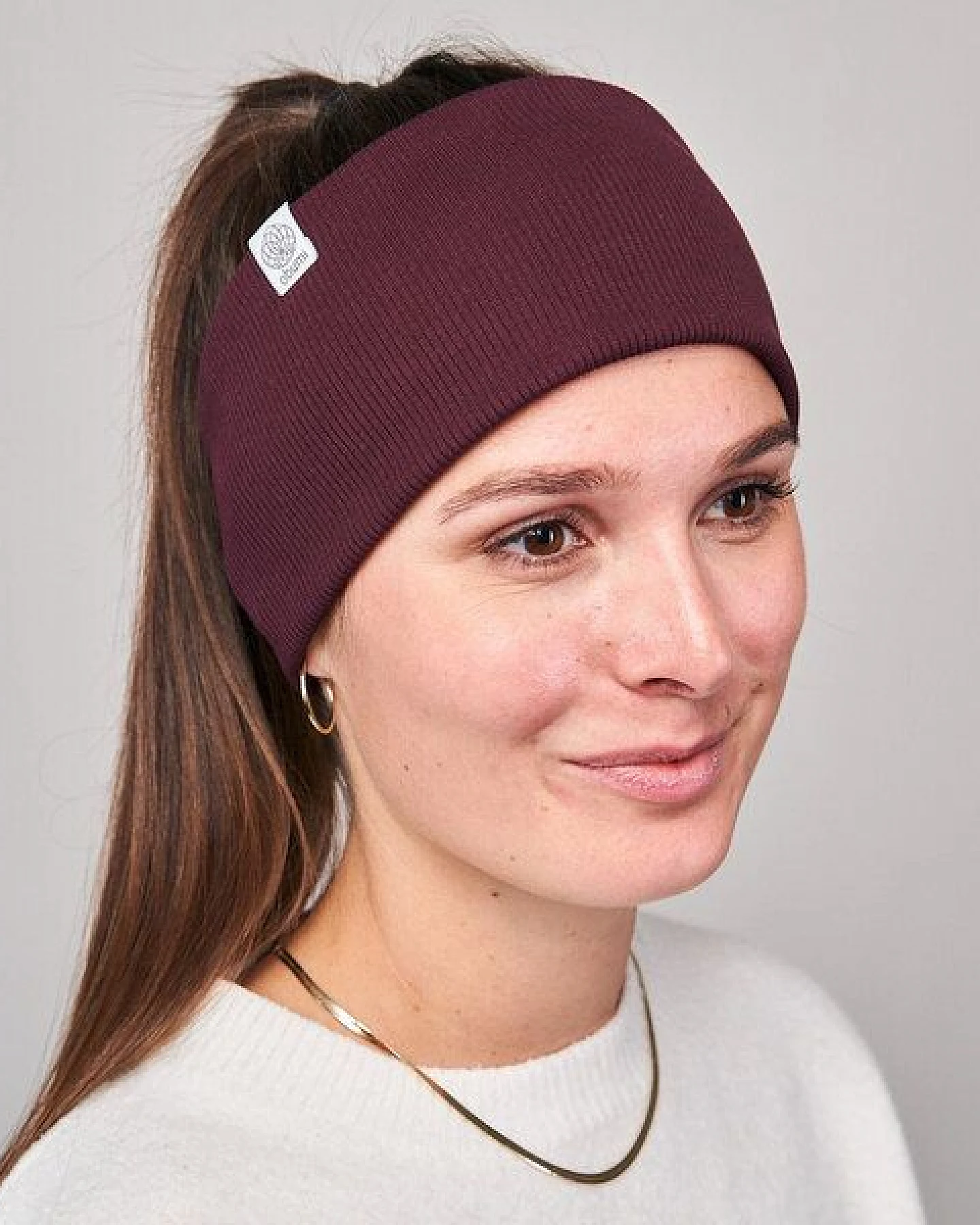 obumi Stirnband Rippe Classic aus Bio Baumwolle – Ansicht 3