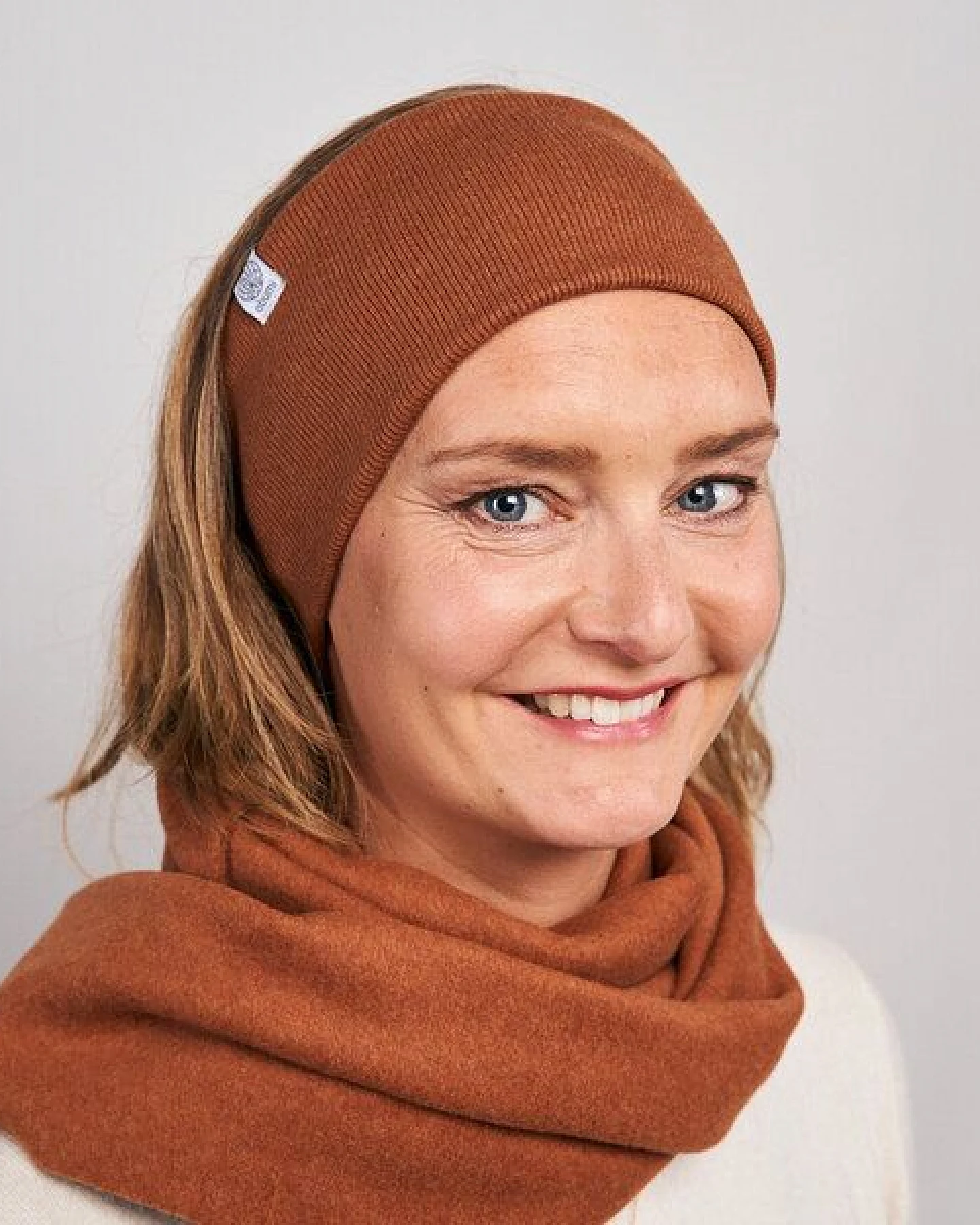 obumi Stirnband Rippe Classic aus Bio Baumwolle – Ansicht 2