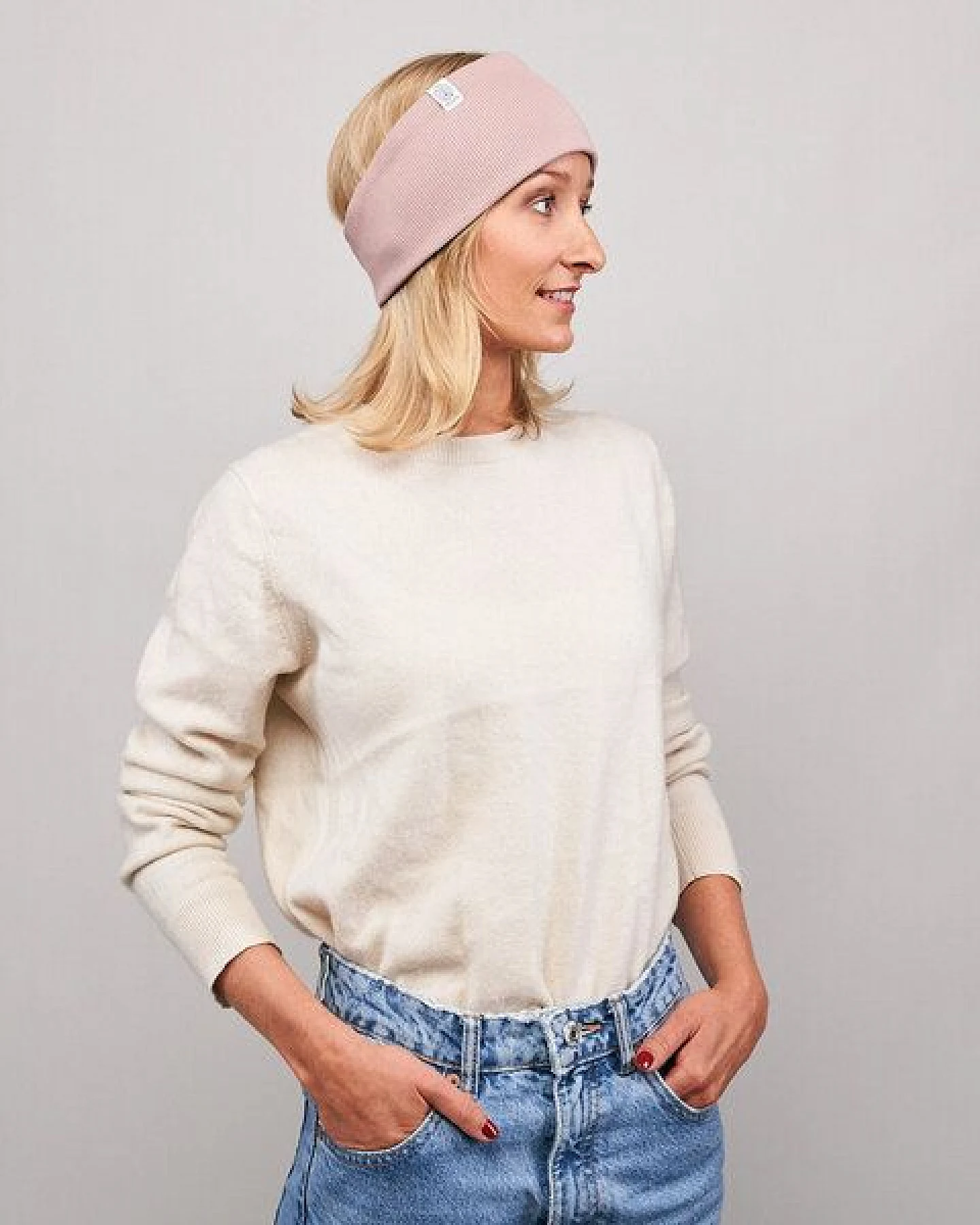 obumi Stirnband Rippe Classic aus Bio Baumwolle – Ansicht 4