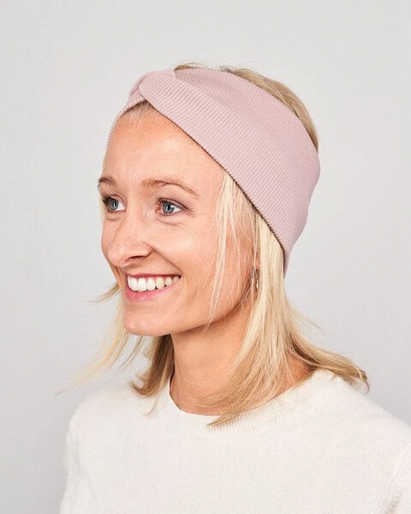 obumi Stirnband Rippe Knot aus Bio Baumwolle – Ansicht 3