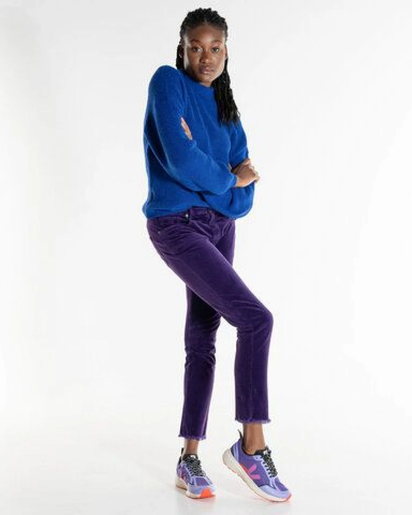Alma & Lovis Oversize Pullover aus Babyalpaka – Ansicht 2