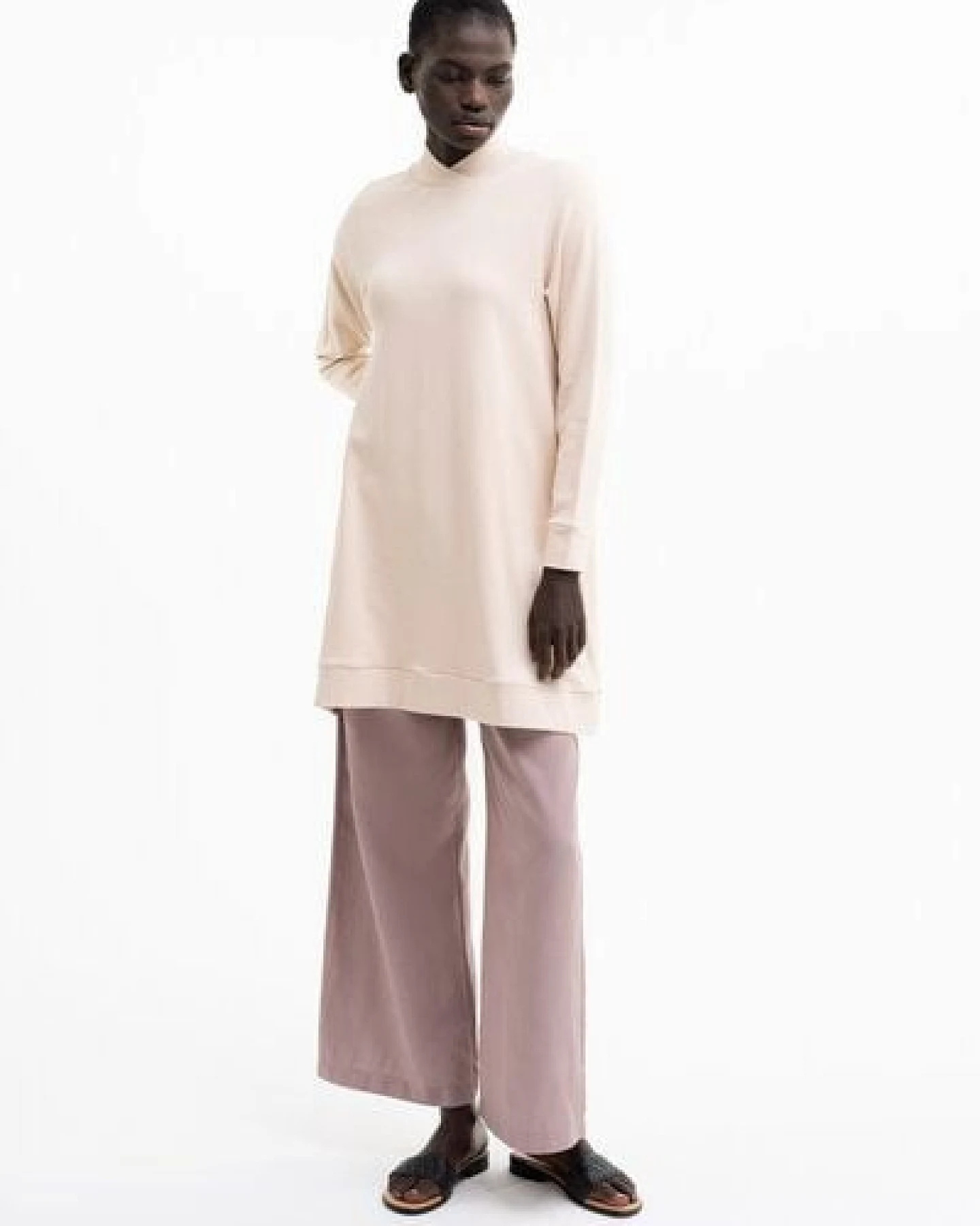 SHIPSHEIP JUMPER DRESS - Damen Kleid aus Bio-Baumwoll Mix – Ansicht 2
