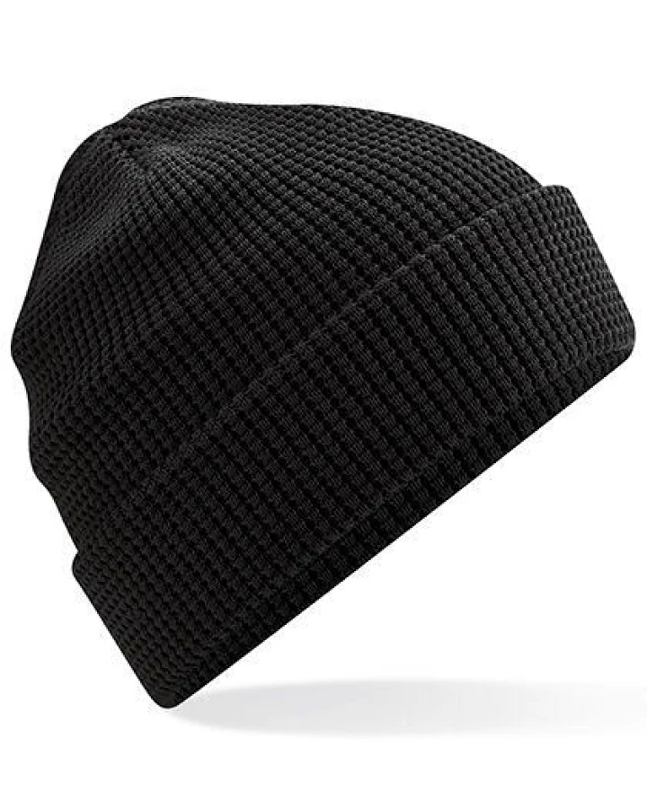 Beechfield Damen / Herren Beanie Mütze Wintermütze Strickmütze Waffle Beanie