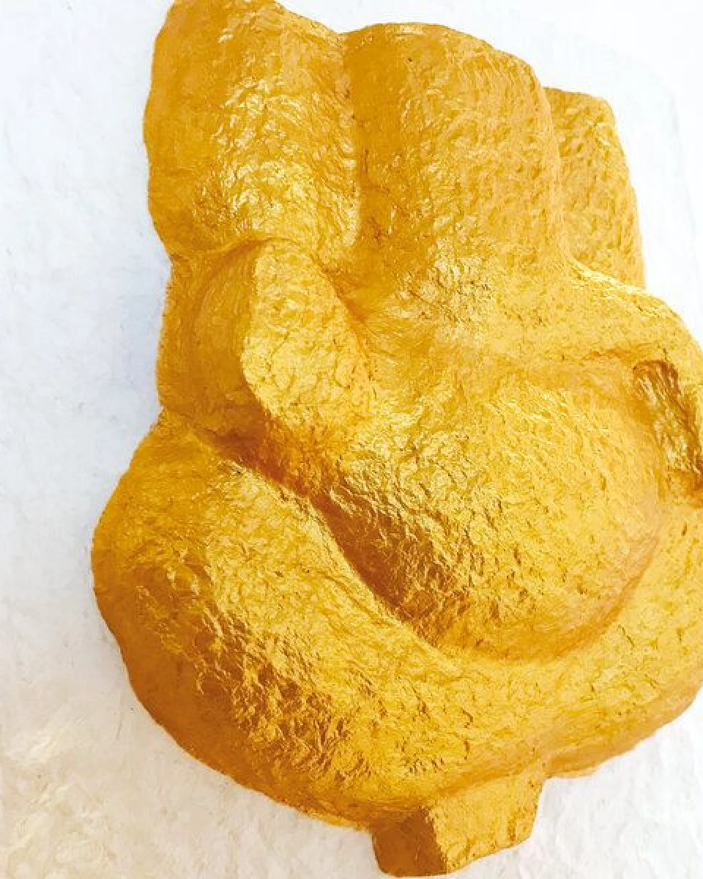 Sundara Deko Yoga Relief-Wandbild – Weiß/Gold – Ansicht 3