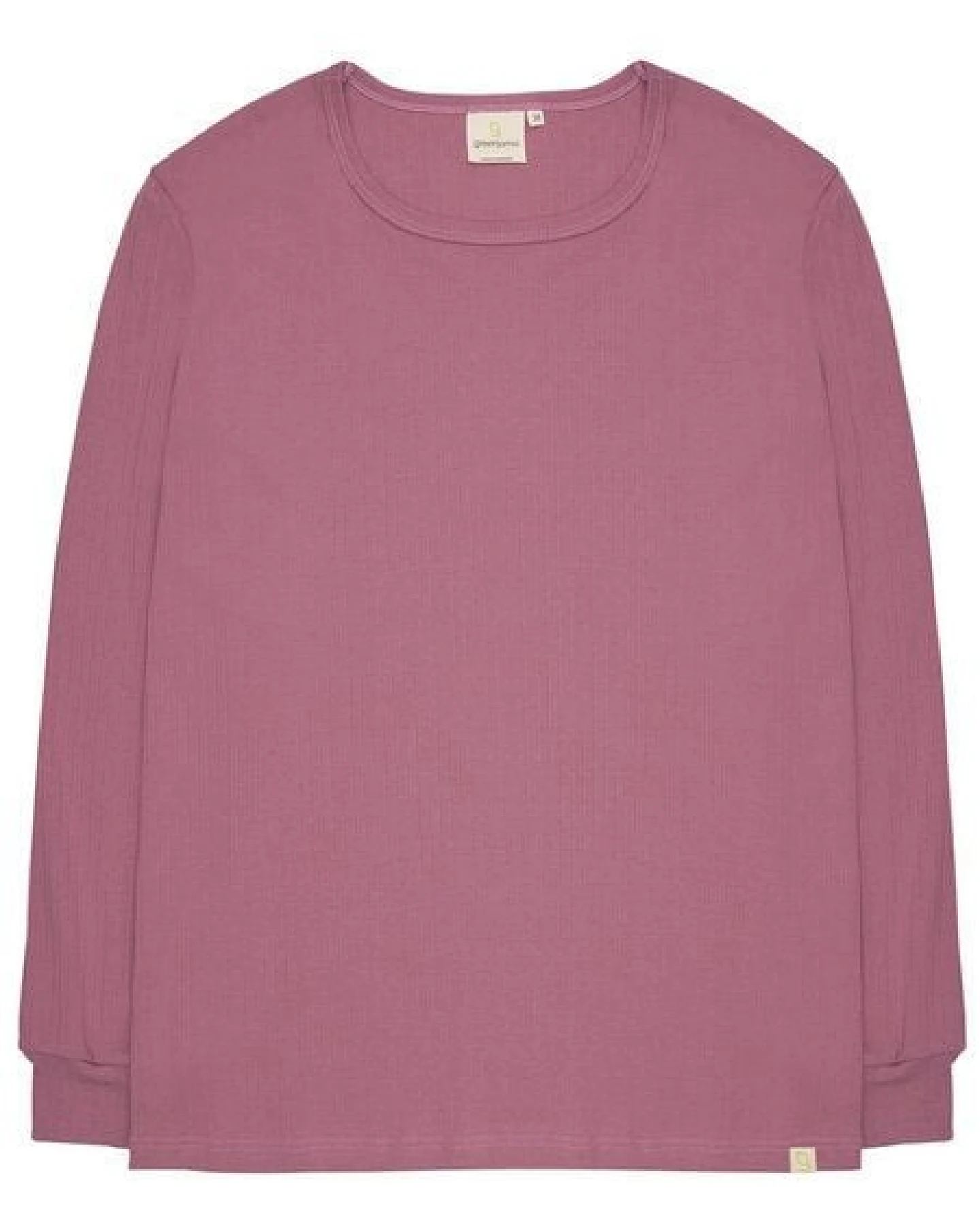 greenjama Damen Langarm-Shirt aus Derby-Rib, GOTS-zertifiziert – Ansicht 4