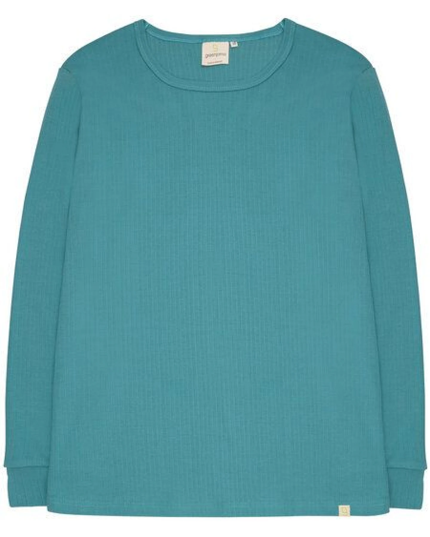 greenjama Damen Langarm-Shirt aus Derby-Rib, GOTS-zertifiziert – Ansicht 3