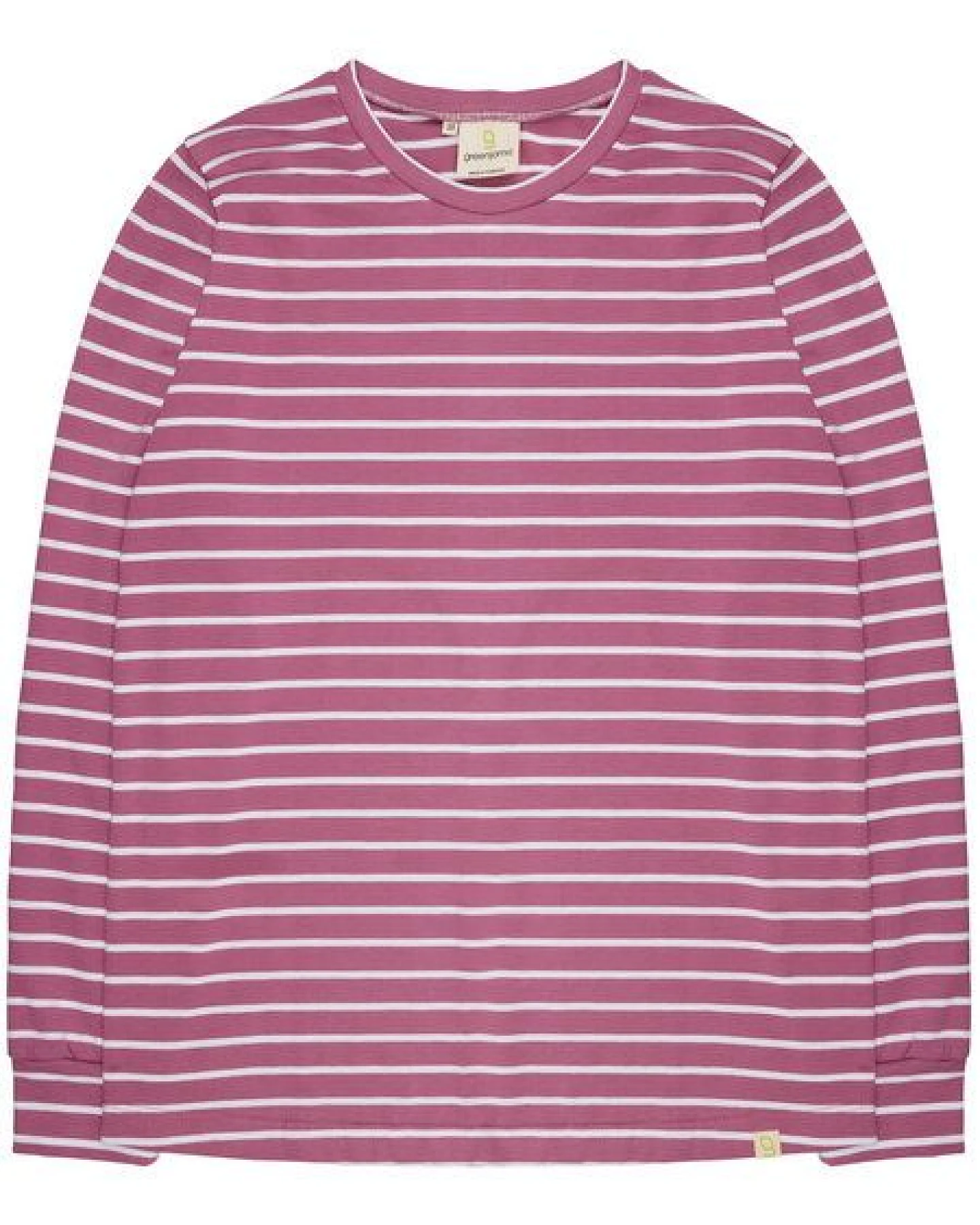 greenjama Damen Langarm-Shirt Ringel, GOTS-zertifiziert – Ansicht 3