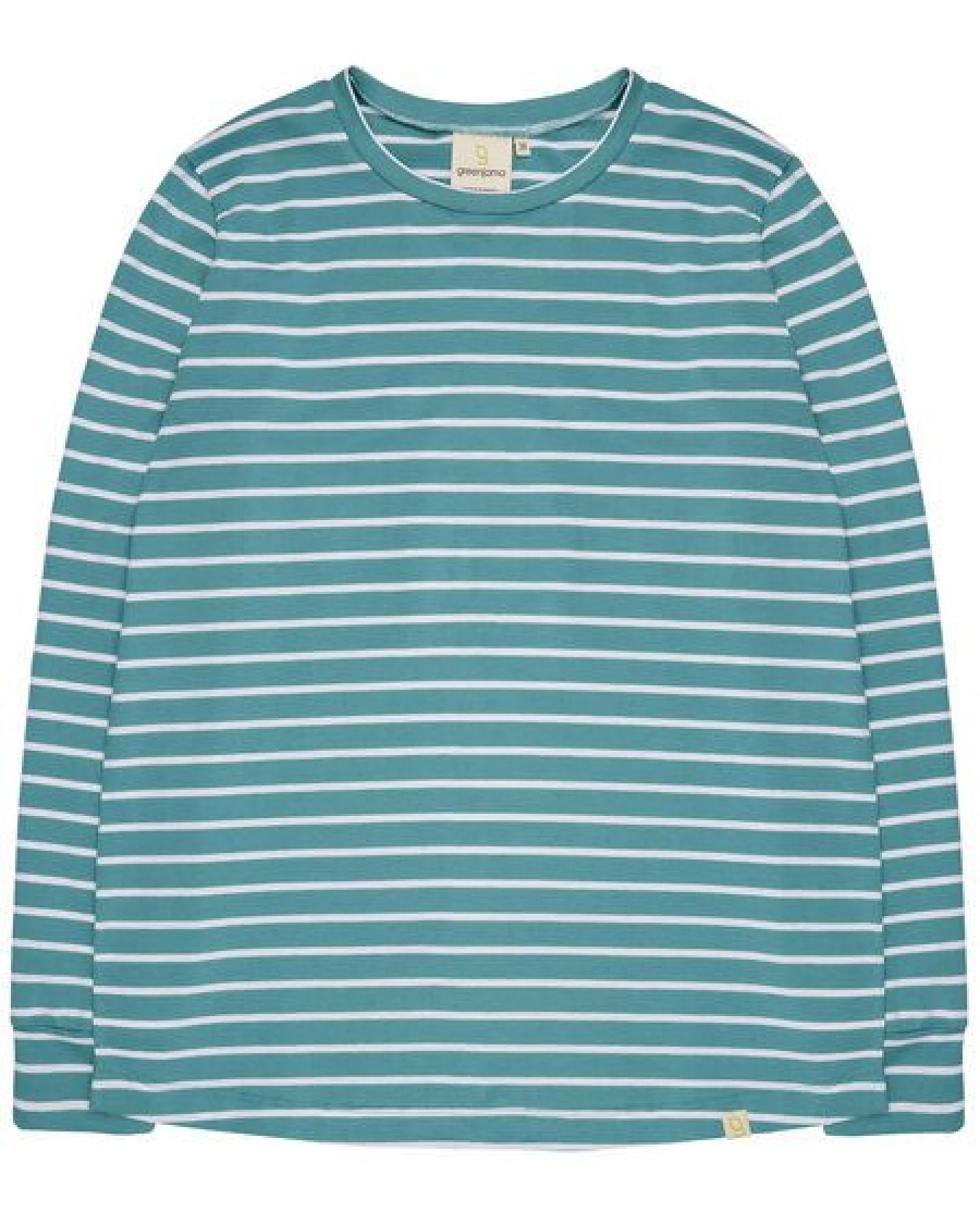 greenjama Damen Langarm-Shirt Ringel, GOTS-zertifiziert – Ansicht 4