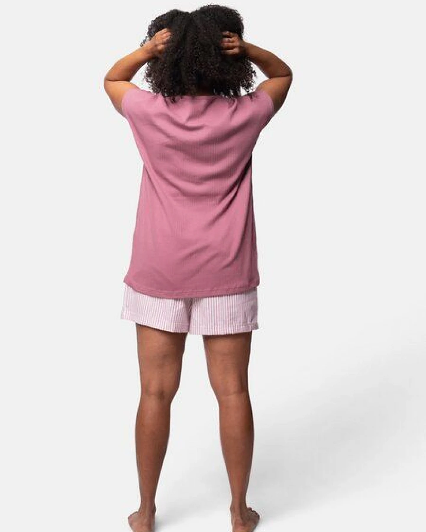 greenjama Damen T-Shirt aus Derby-Rib, GOTS-zertifiziert – Ansicht 3