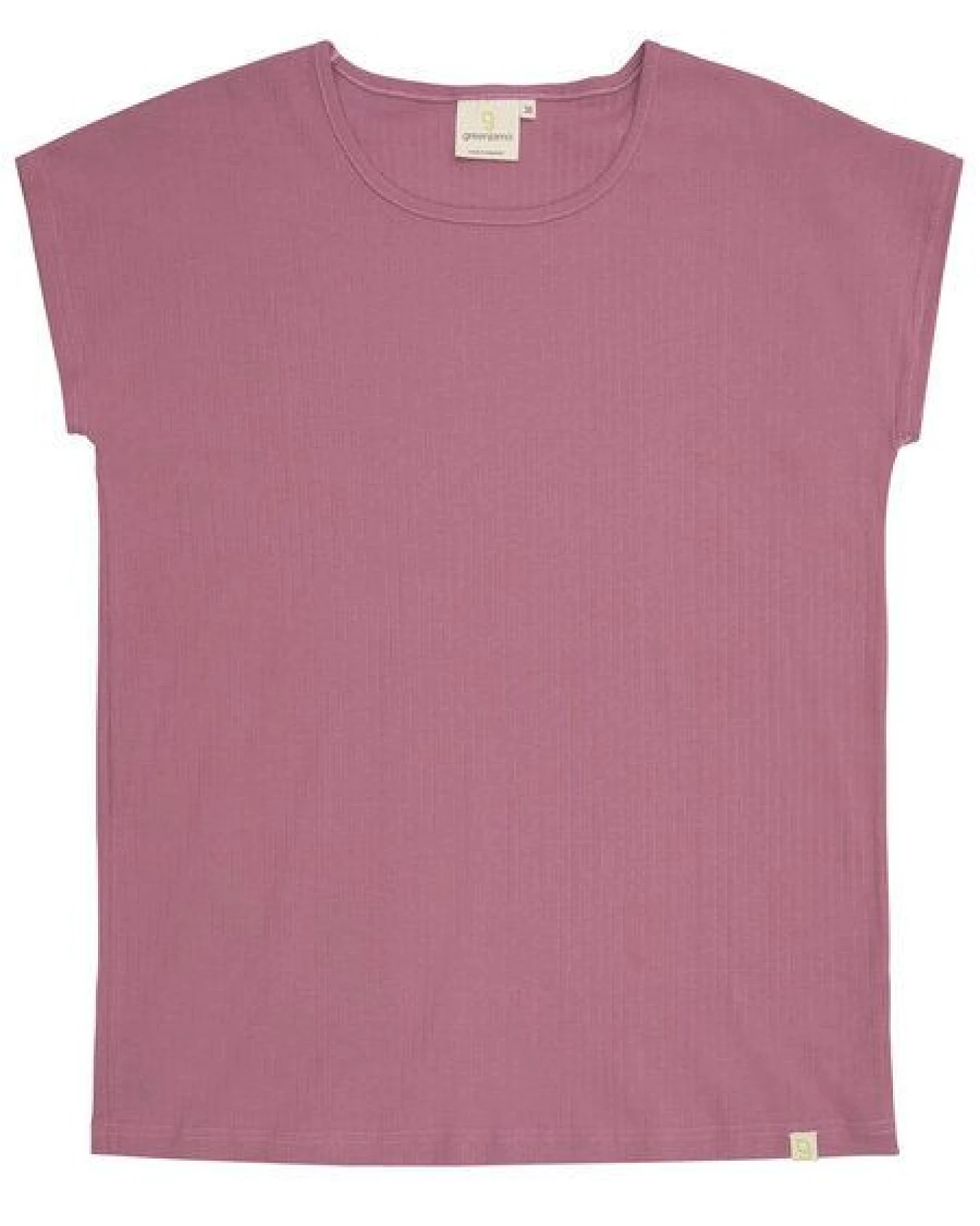 greenjama Damen T-Shirt aus Derby-Rib, GOTS-zertifiziert – Ansicht 4