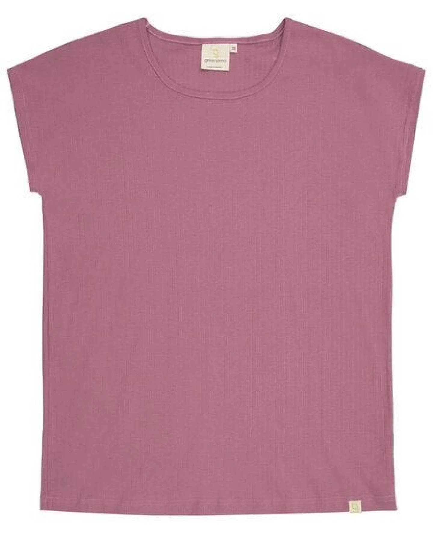 greenjama Damen T-Shirt aus Derby-Rib, GOTS-zertifiziert – Ansicht 4