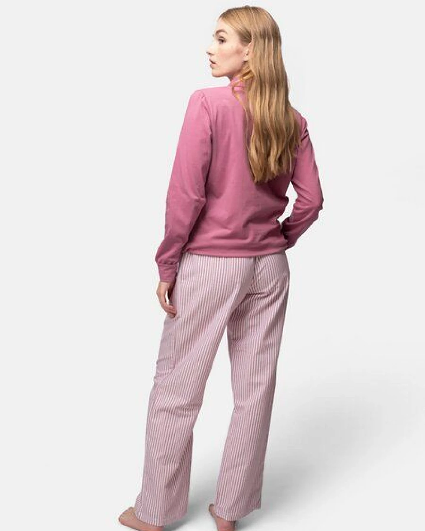 greenjama Damen Langarm-Shirt mit Polo-Kragen, GOTS-zertifiziert – Ansicht 2
