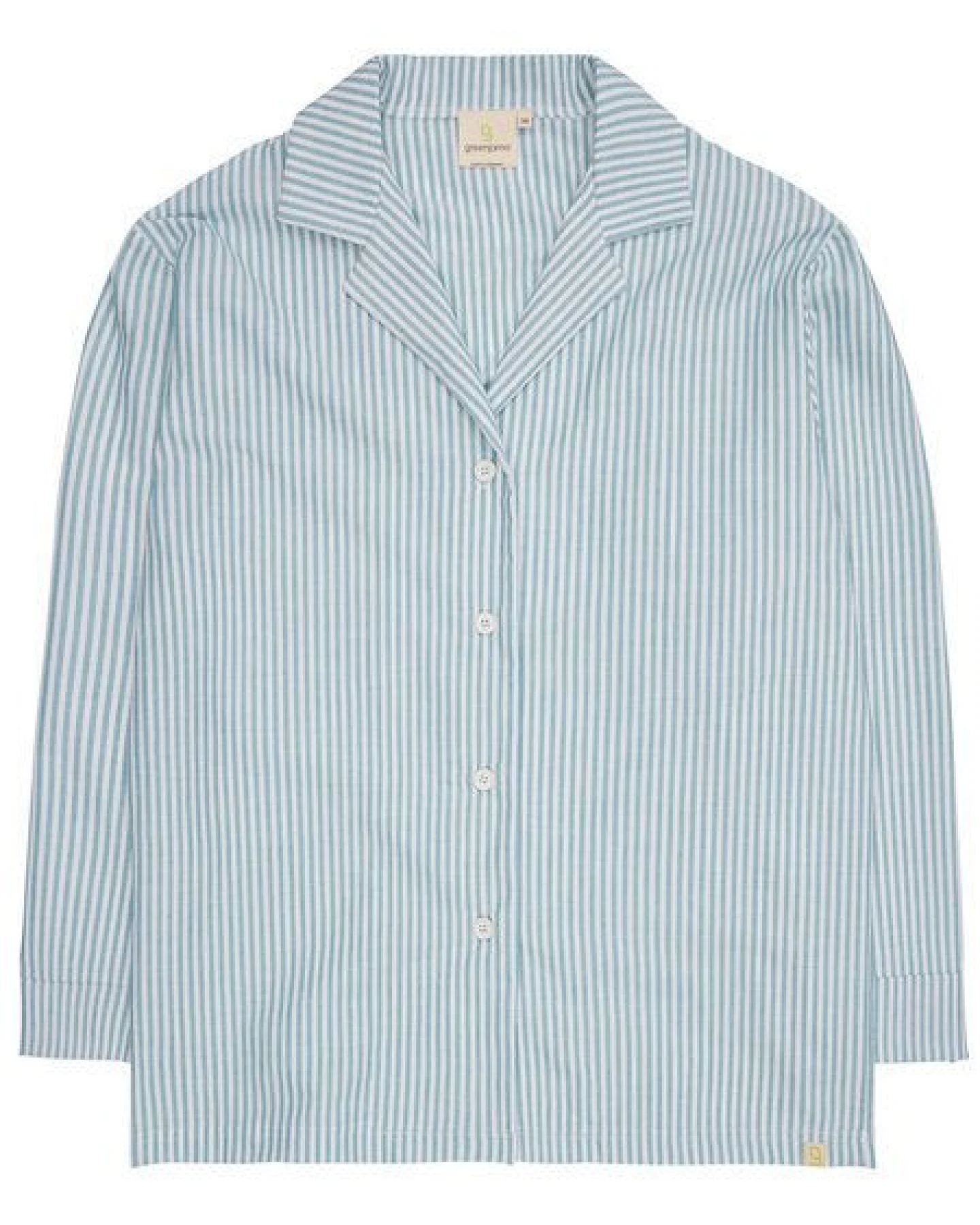 greenjama Damen Pyjama-Hemd, GOTS-zertifiziert – Ansicht 4