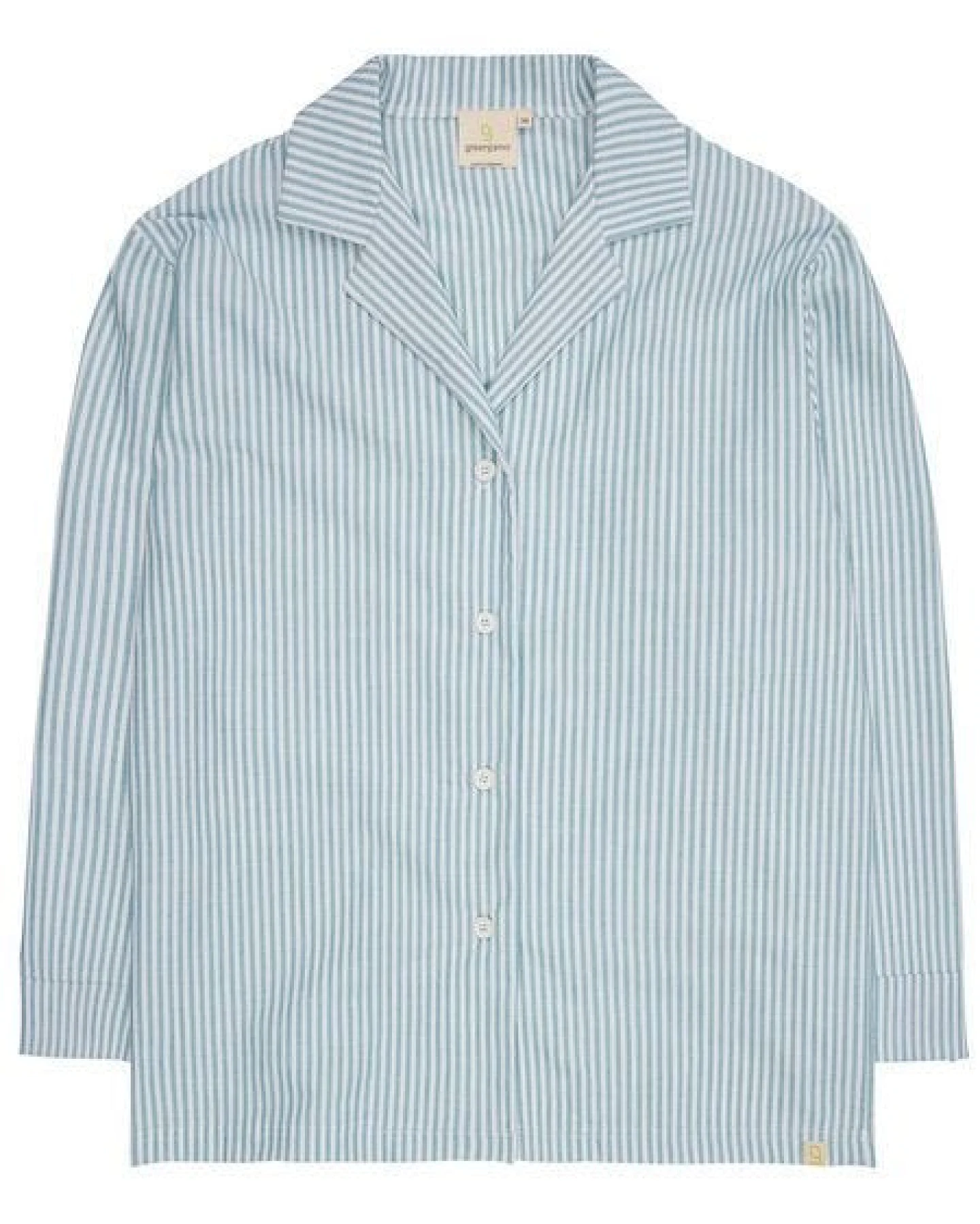 greenjama Damen Pyjama-Hemd, GOTS-zertifiziert – Ansicht 4