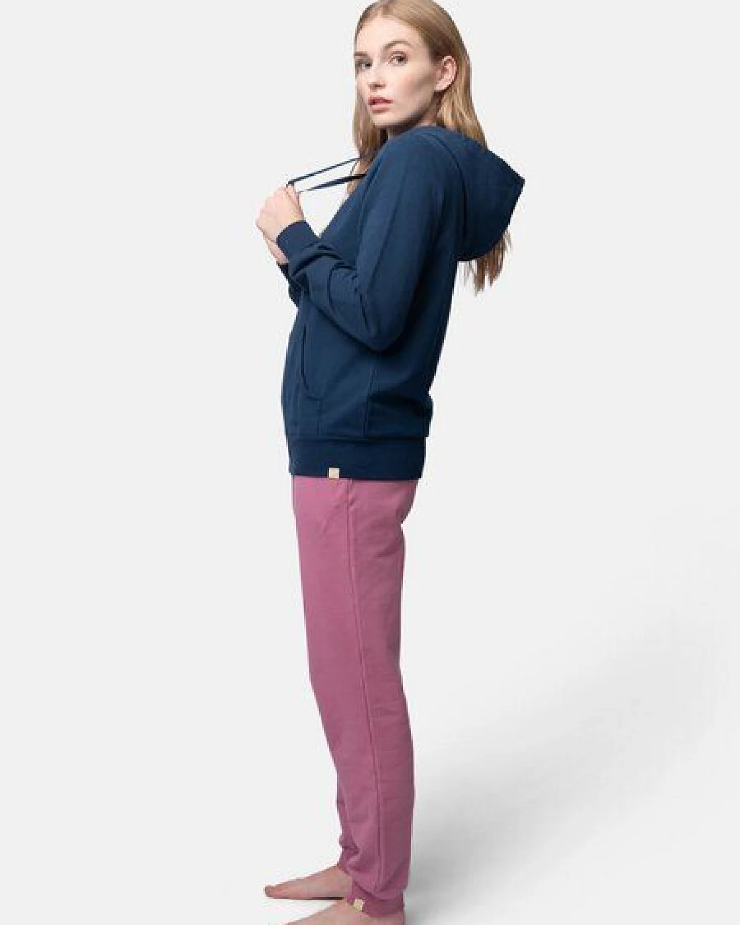 greenjama Damen Hoodie in weicher Sweat Qualität, GOTS-zertifiziert – Ansicht 2