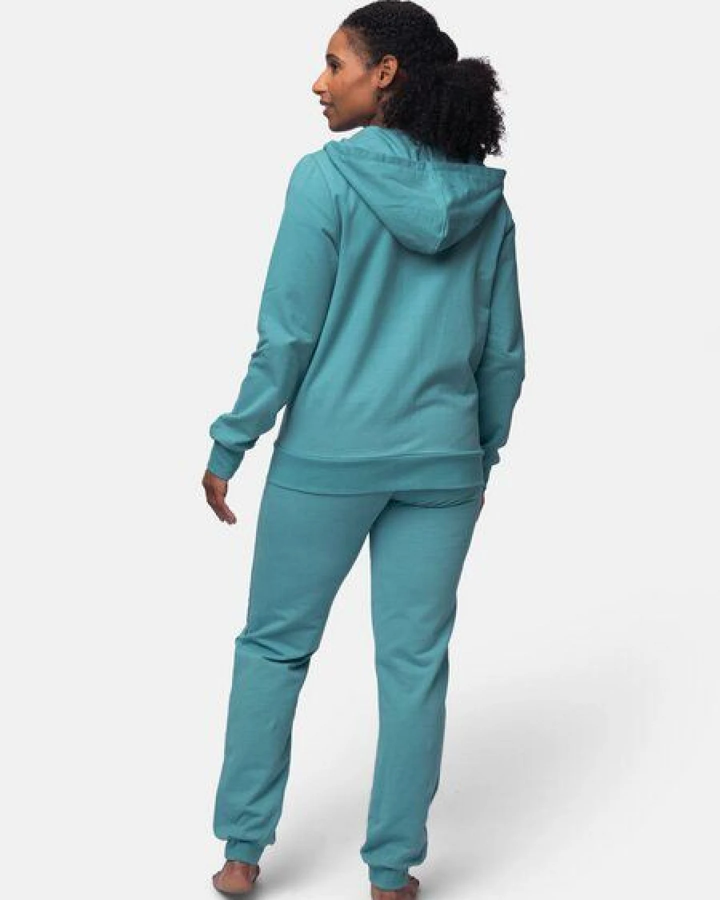 greenjama Damen Hoodie in weicher Sweat Qualität, GOTS-zertifiziert – Ansicht 3