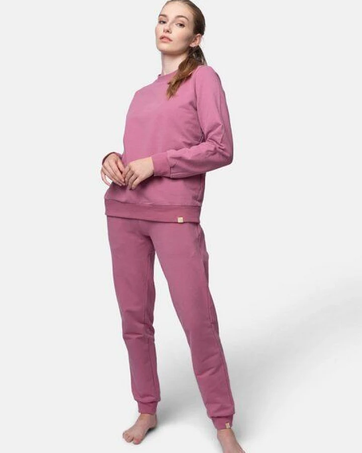 greenjama Damen Shirt in weicher Sweat Qualität, GOTS-zertifiziert