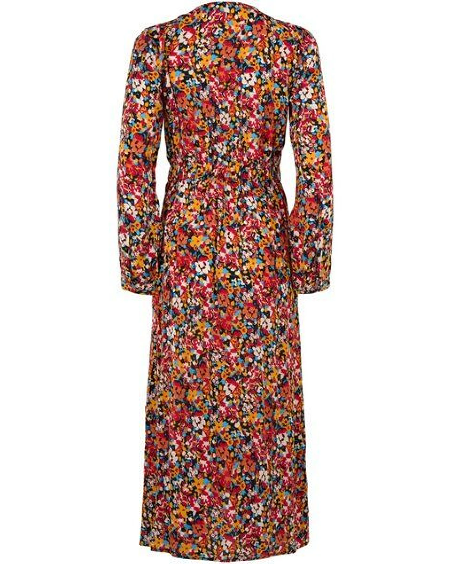 KnowledgeCotton Apparel Wickelkleid FLOWER aus Lenzing EcoVero – Ansicht 4