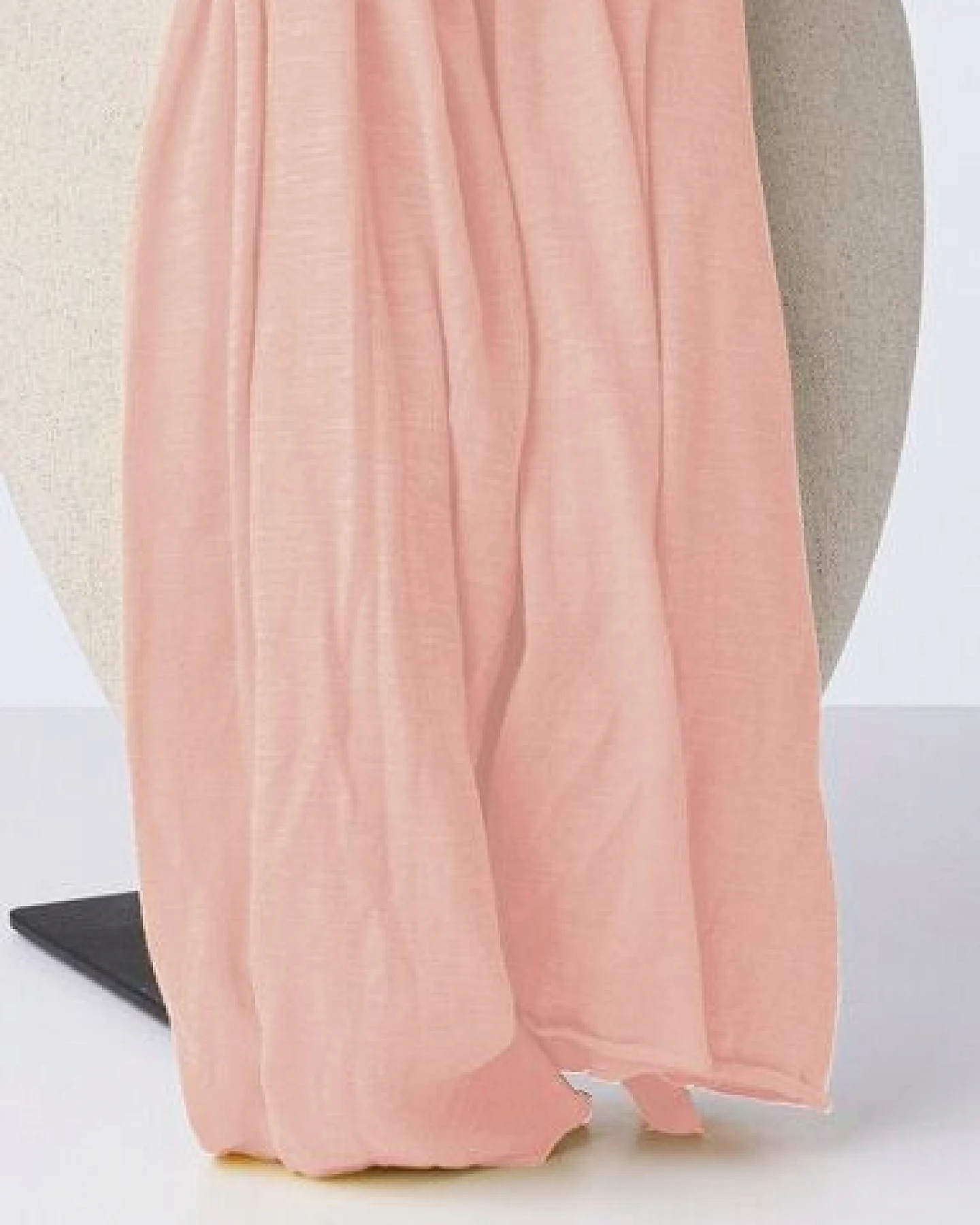 d'Els Rosa Unisex-Schal Saisonal Bio Baumwolle Flammen – Ansicht 2