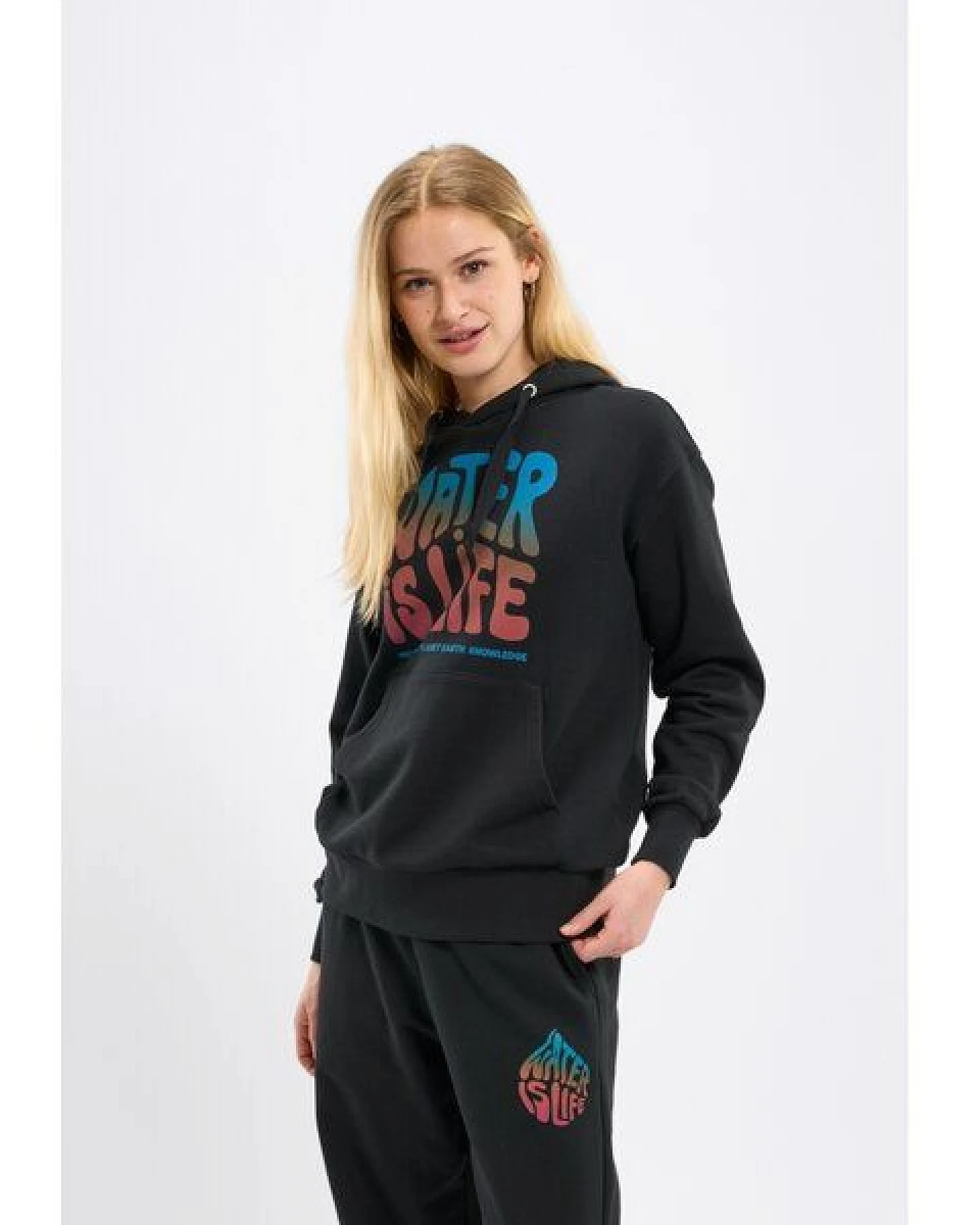 KnowledgeCotton Apparel Kapuzenpullover WATERAID aus Bio-Baumwolle – Ansicht 3