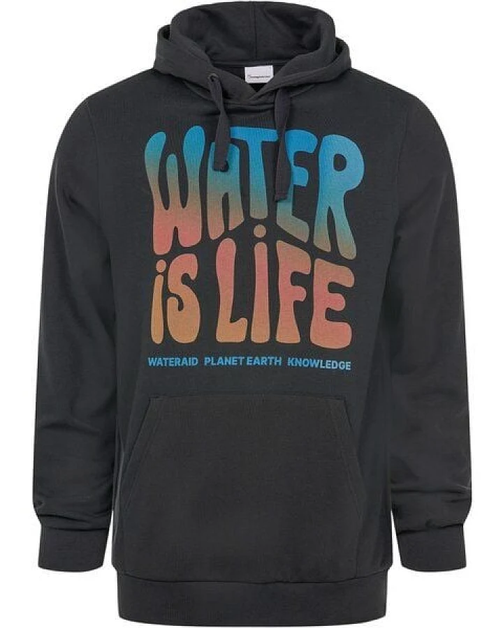 KnowledgeCotton Apparel Kapuzenpullover WATERAID aus Bio-Baumwolle