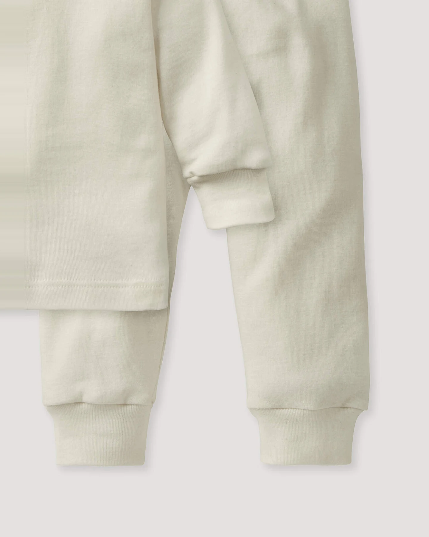 hessnatur Baby Pyjama aus Bio-Baumwolle - natur - Größe 86/92 – Ansicht 2