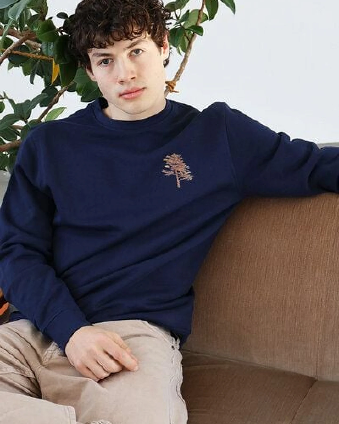 Kultgut Tree in echter Woodoptik/ Vegan - Pullover flauschig & gemütlich – Ansicht 4