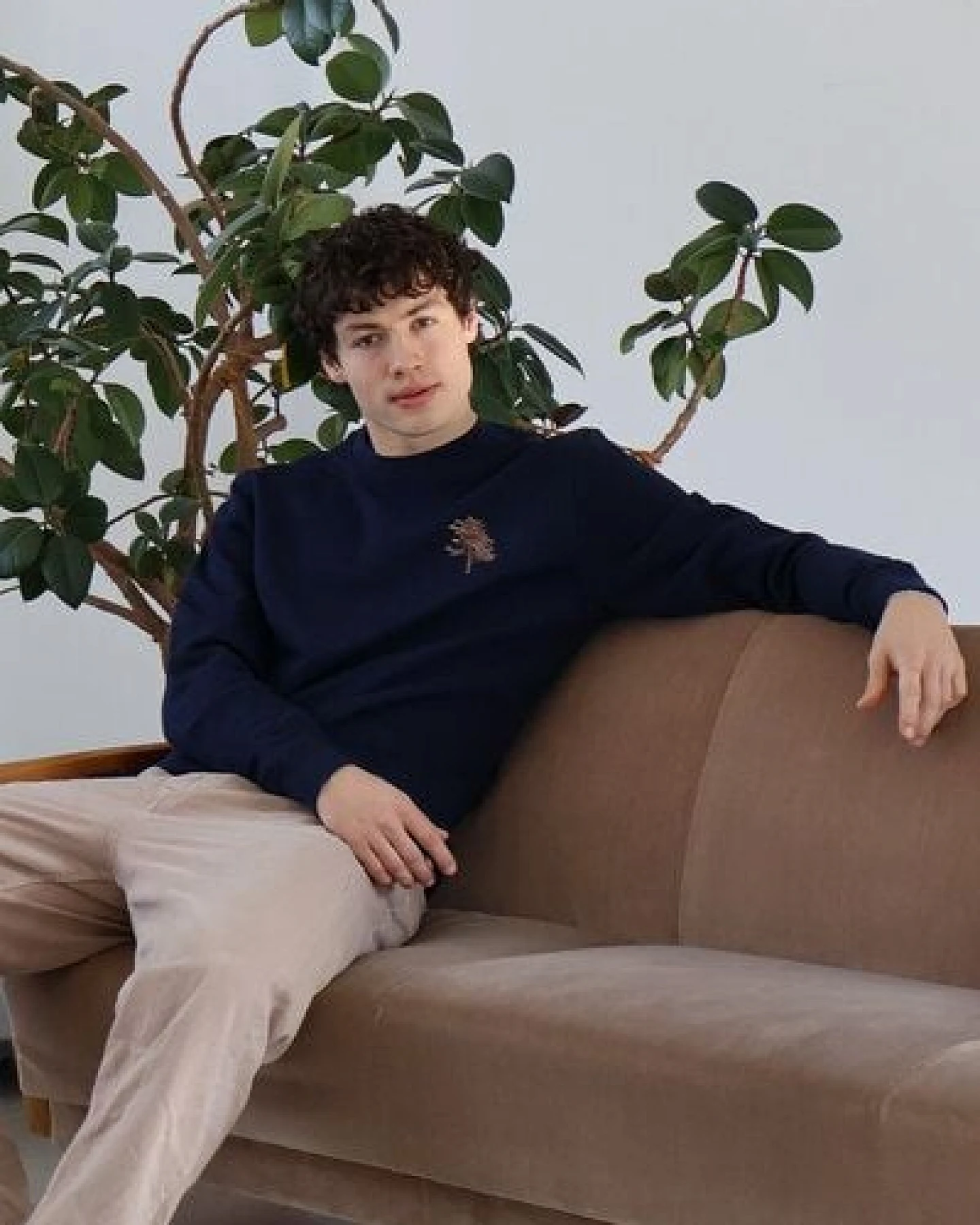Kultgut Tree in echter Woodoptik/ Vegan - Pullover flauschig & gemütlich – Ansicht 3
