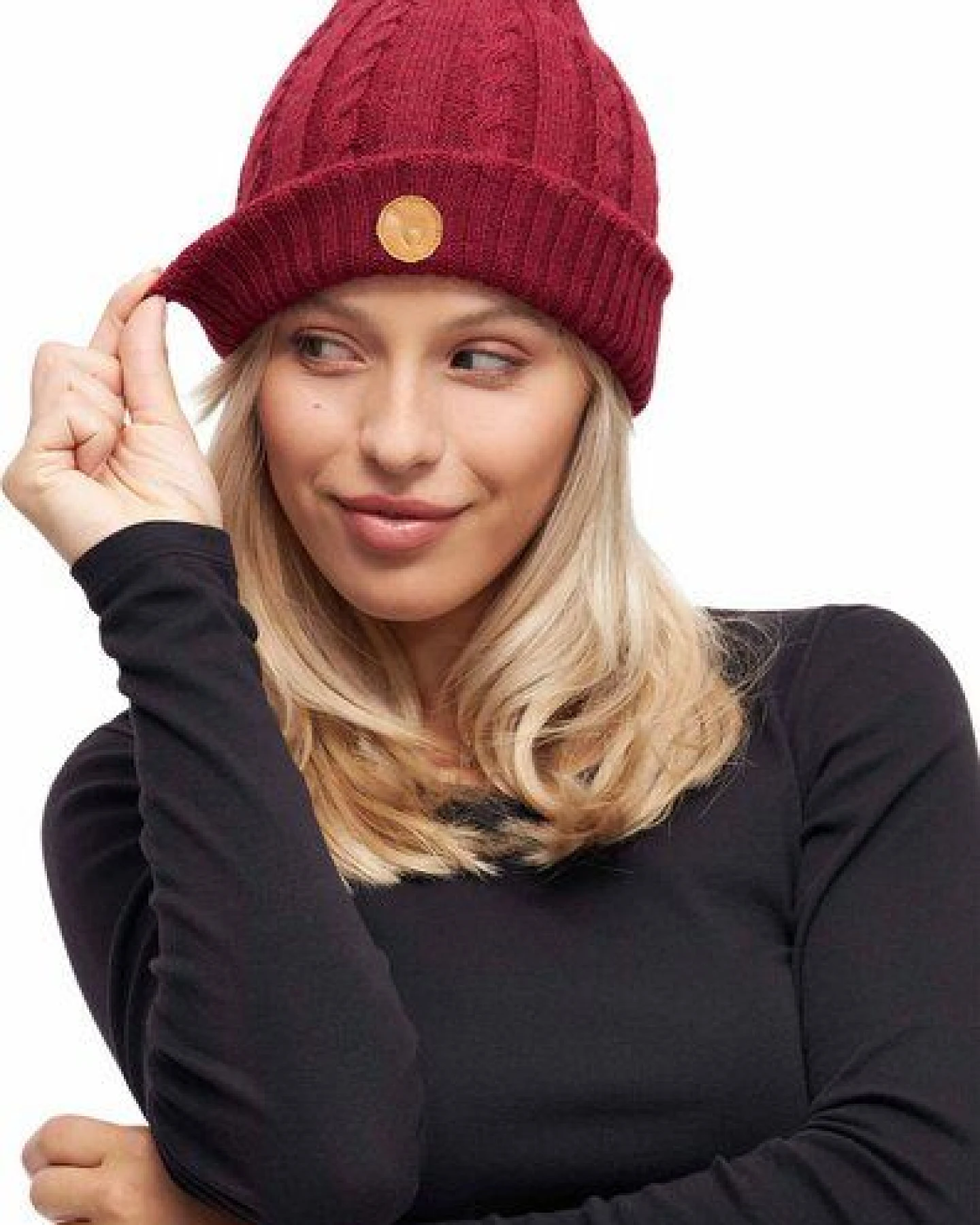 Apu Kuntur Alpaka Mütze SUAVE aus 100% Baby Alpaka – Wendbar & Warm – Ansicht 4