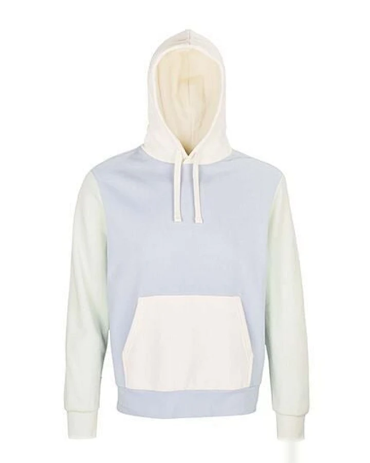 Sol's Sol´s Unisex Hooded Sweatshirt Sweater Hoody Collins 3-farbig Bio Baumwolle Recyceltes Polyester Vegan