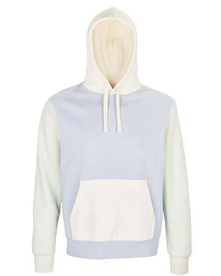 Sol's Sol´s Unisex Hooded Sweatshirt Sweater Hoody Collins 3-farbig Bio Baumwolle Recyceltes Polyester Vegan