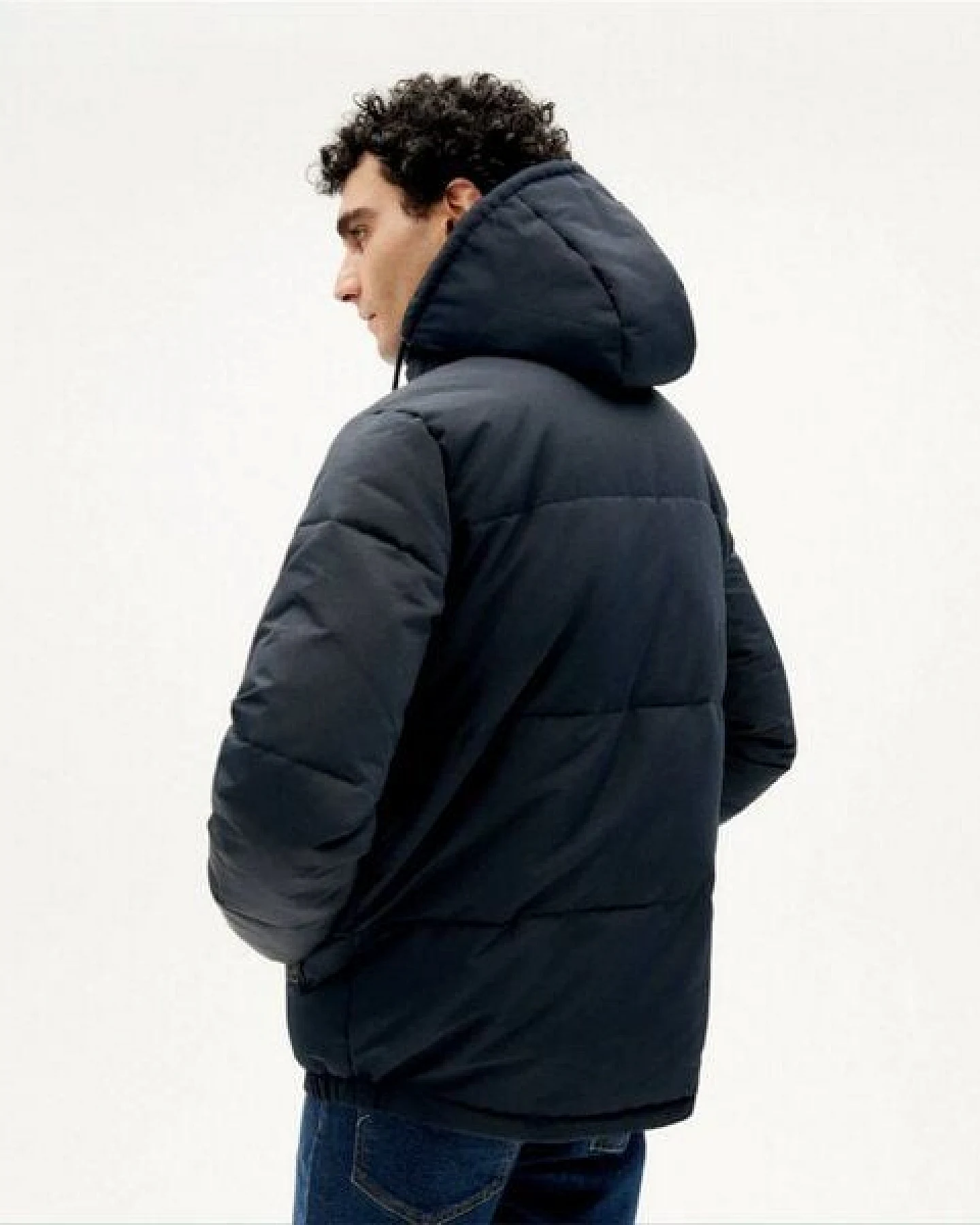 thinking mu Jacke Emmet Navy – Ansicht 3