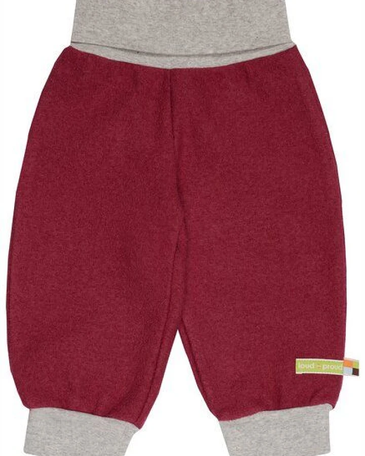 loud + proud Babys & Kinder Hose Wollwalk, GOTS-zertifiziert
