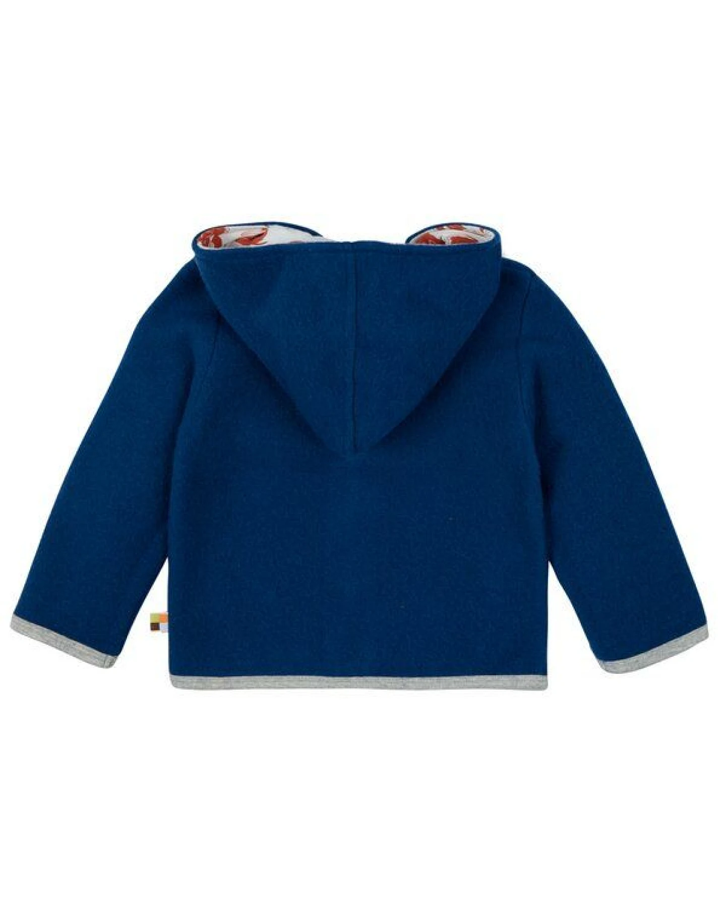 loud + proud Babys & Kinder Jacke Wollfleece, GOTS-zertifiziert – Ansicht 2